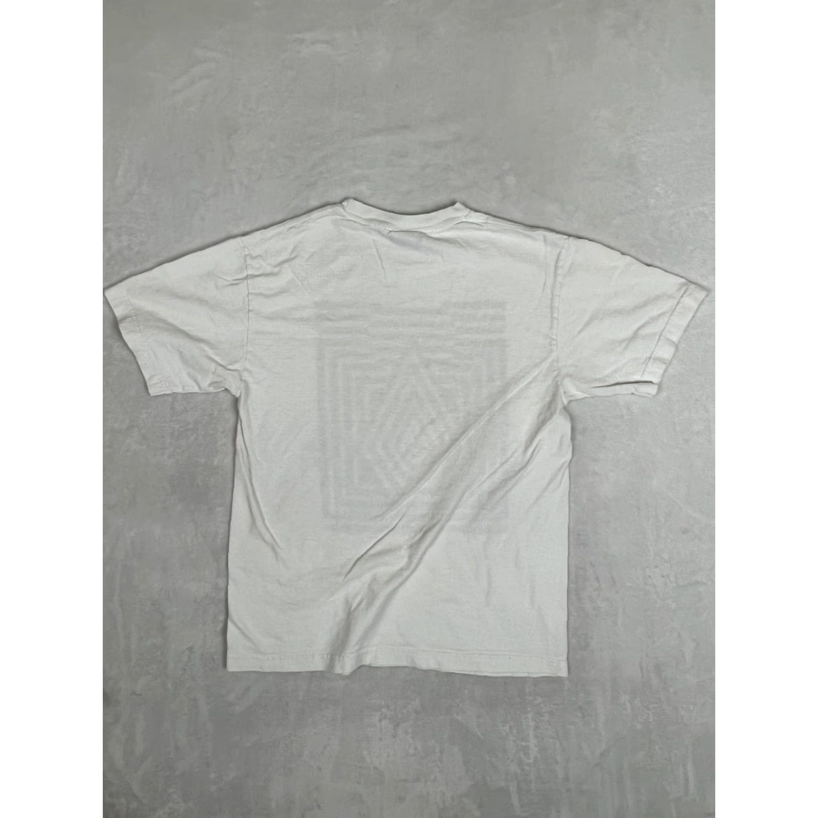 Volcom VINTAGE Volcom Shirt Mens M White Geometric The Volcom Stone Logo Graphic Y2K Skate Crew Neck Short Sleeve Size US M / EU 48-50 / 2 - 6 Thumbnail