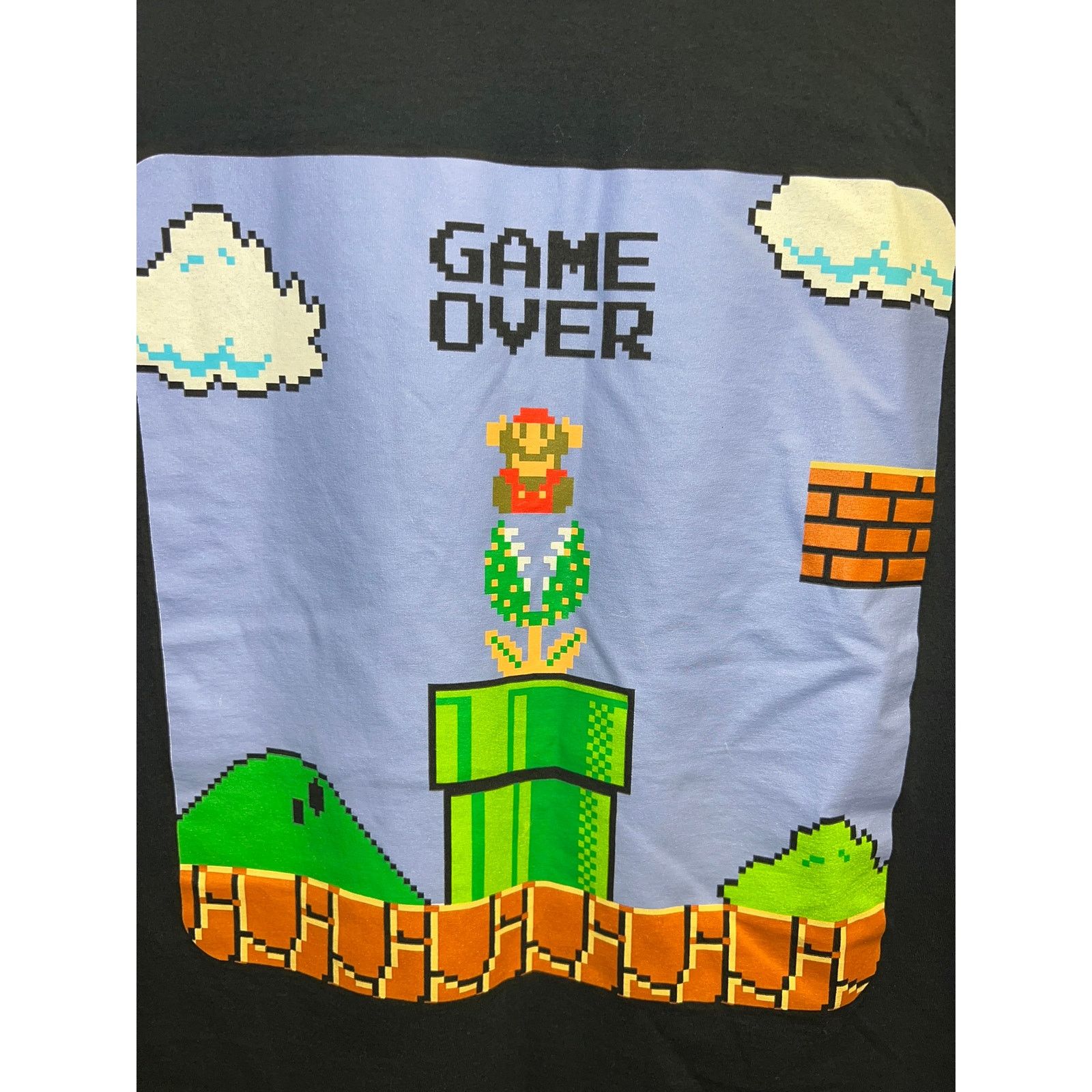 Other Super Mario bros Shirt Game Over Nintendo Video Game tee 2XL Size US XXL / EU 58 / 5 - 2 Thumbnail