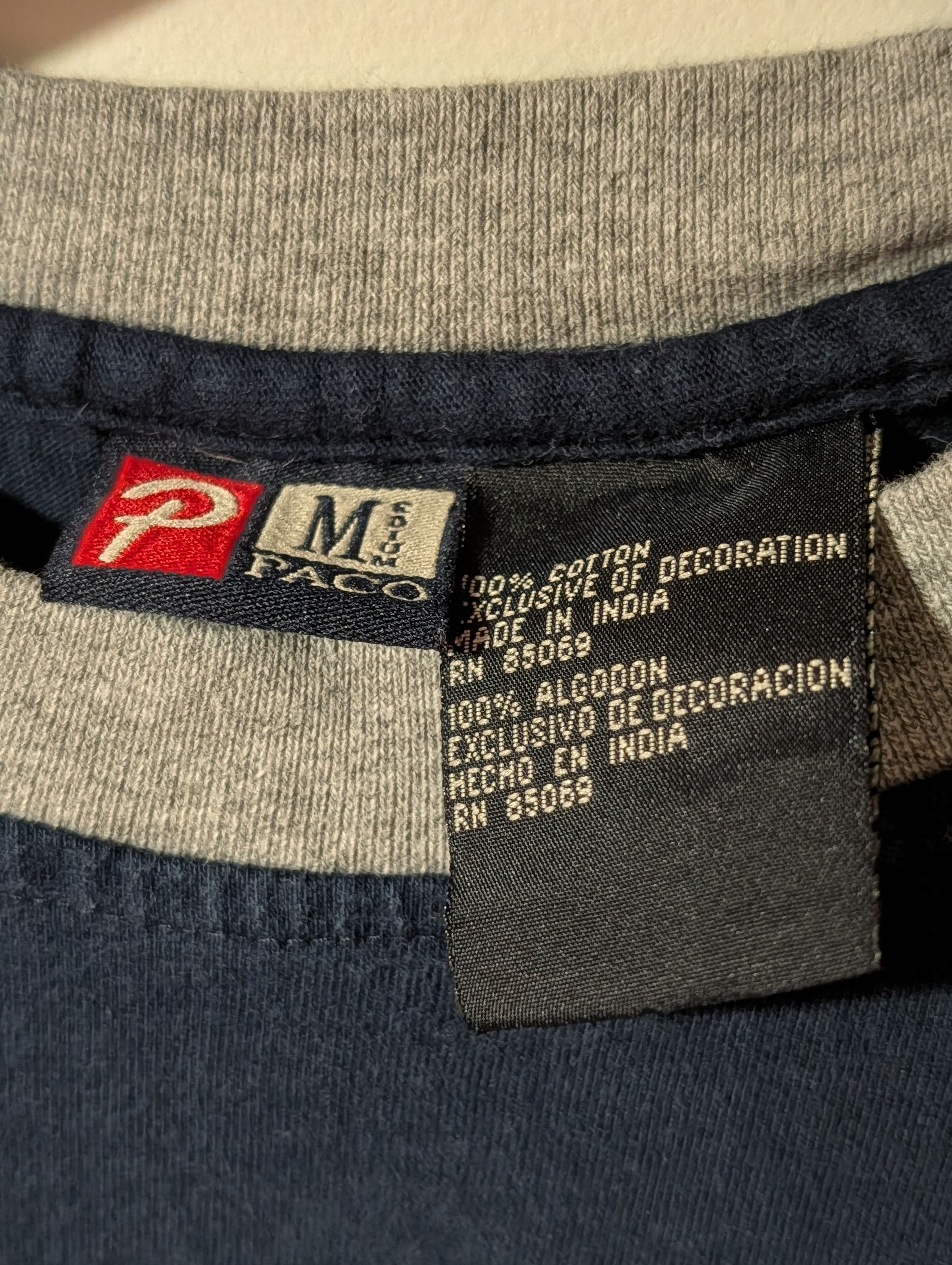 Vintage Vintage Paco Y2K Boxy Navy Blue LS Shirt Red Dragon Medium Size US M / EU 48-50 / 2 - 4 Thumbnail