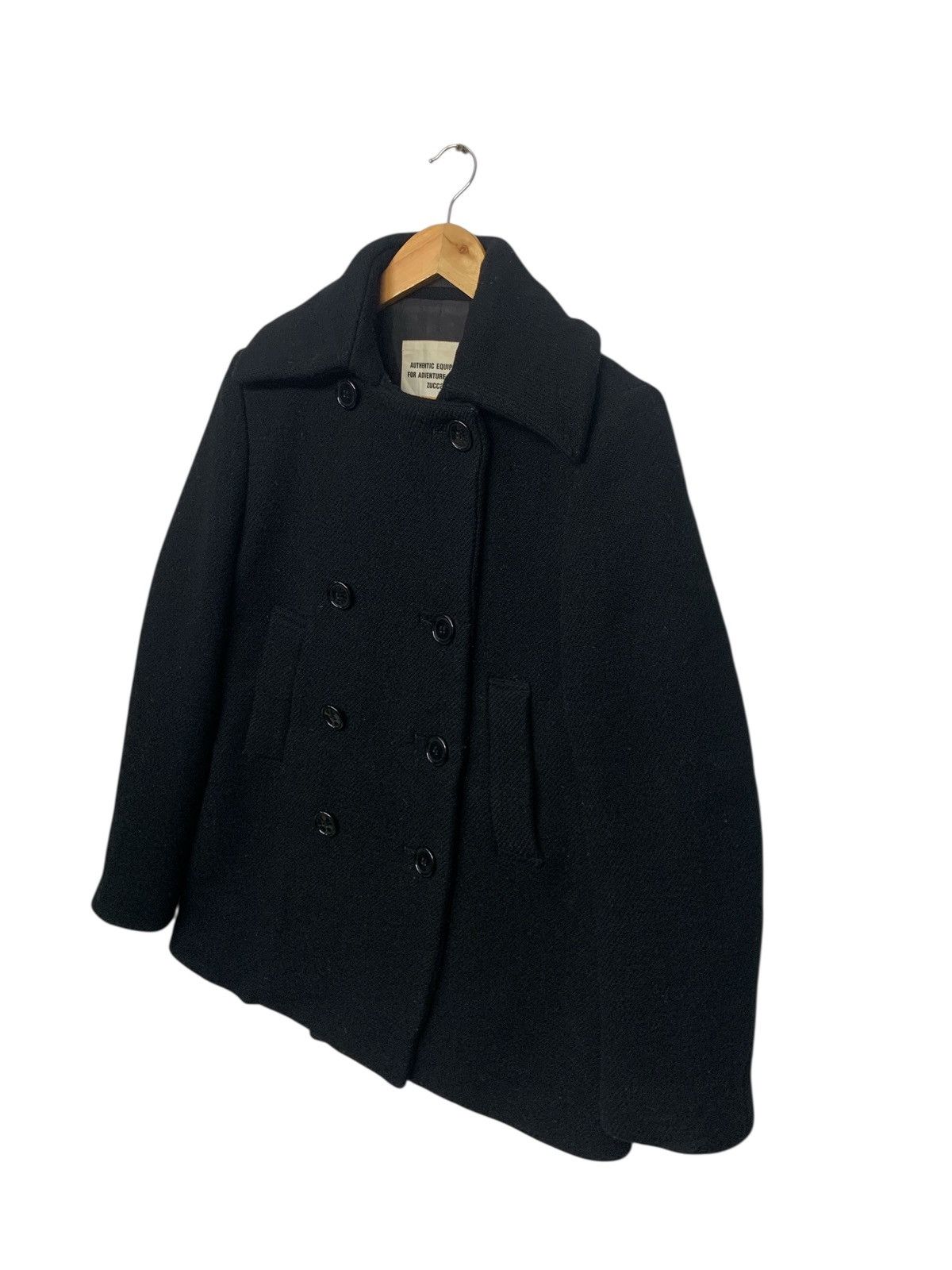 CABANE de ZUCCa × Issey Miyake × Zucca Rare Zucca Issey Miyake Wool Button Ups Jacket Size US M / EU 48-50 / 2 - 2 Thumbnail