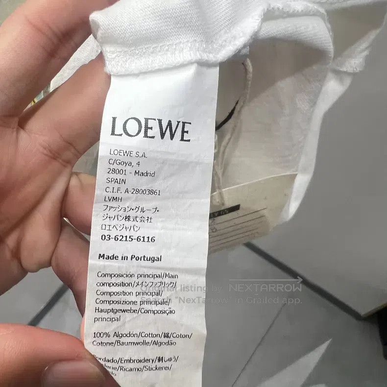 Loewe Loewe Chest Letter Logo Short Sleeve Size US M / EU 48-50 / 2 - 4 Thumbnail