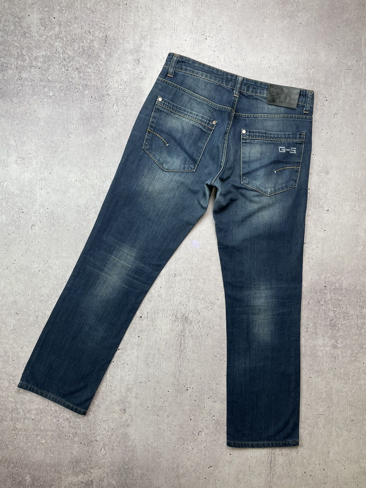 G-Star × Vintage Vintage G-Star Raw Denim Jeans 32 Size US 32 / EU 48 - 4 Thumbnail