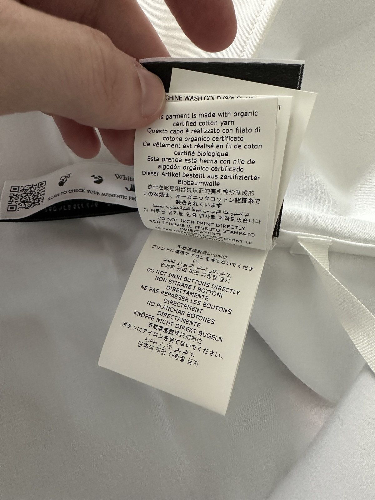 Off-White Off-White Shirt Size US S / EU 44-46 / 1 - 13 Thumbnail