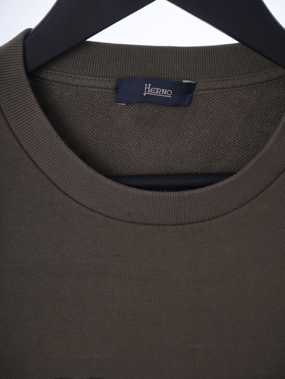 Herno Herno Sweatshirt big logo sz 48 Size US M / EU 48-50 / 2 - 4 Thumbnail