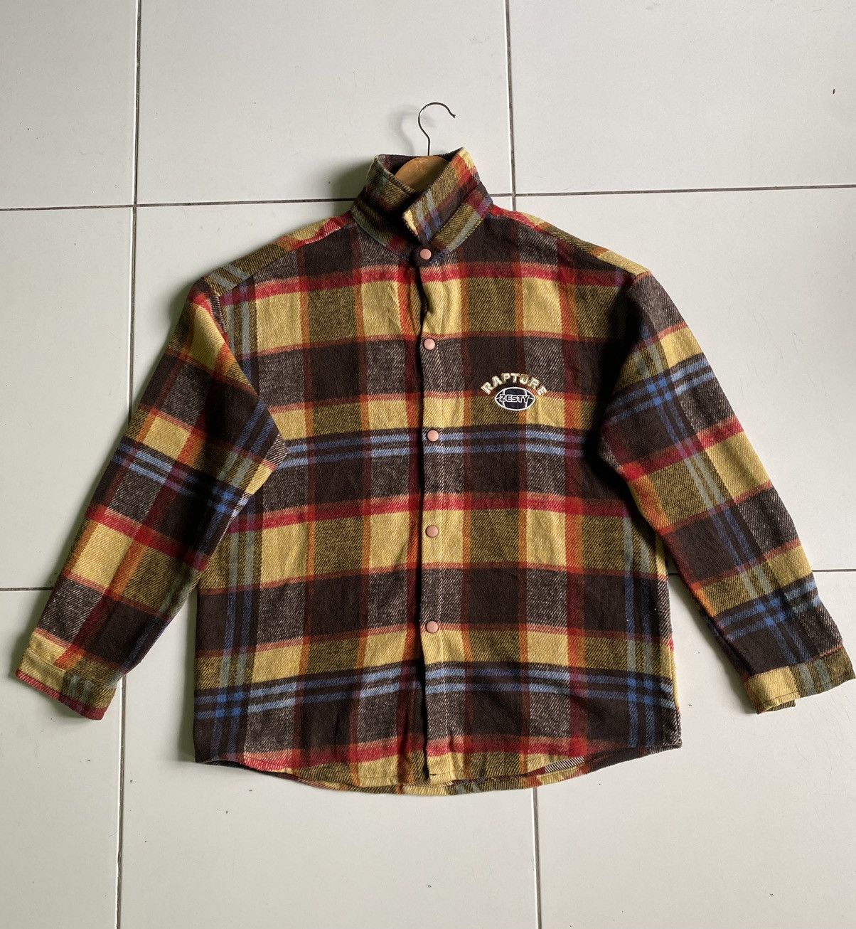 Flannel × Japanese Brand CHN baseball Zesty rapture Button Shirt Size US XL / EU 56 / 4 - 1 Thumbnail