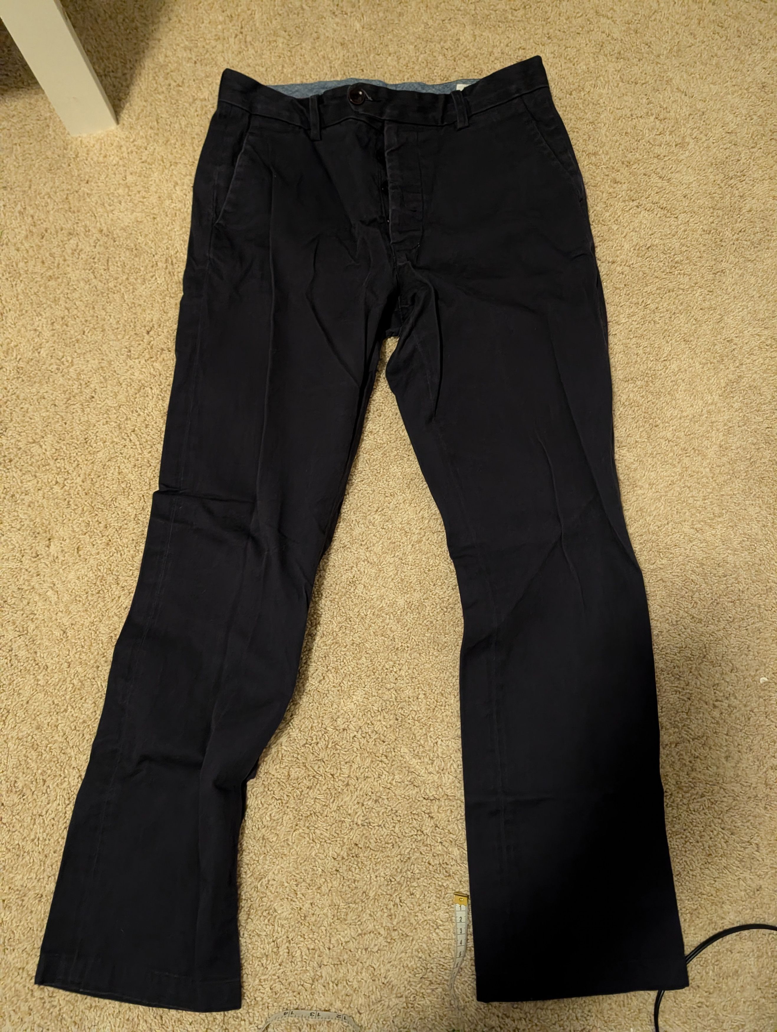 Gustin #5 Navy American Chino Size US 32 / EU 48 - 1 Thumbnail
