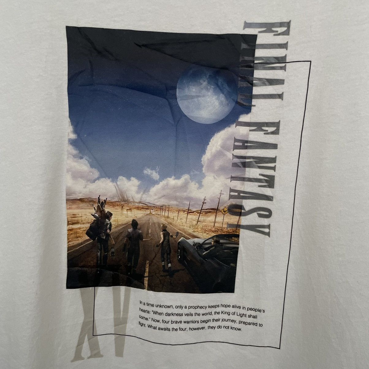 Playstation × Vintage Final Fantasy 35th Anniversary Video Games T Shirt Size US M / EU 48-50 / 2 - 2 Thumbnail