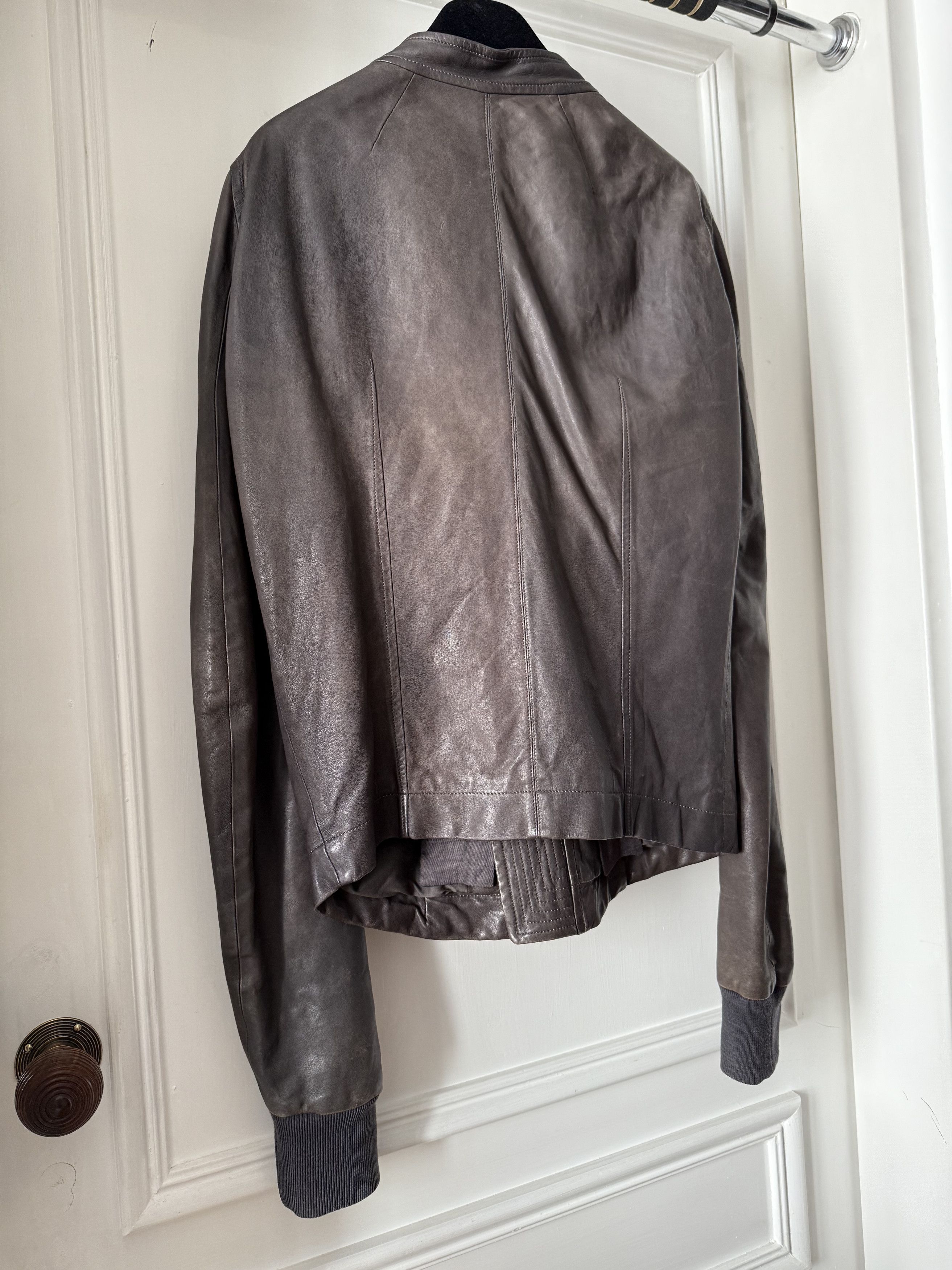Rick Owens Rick Owens leather jacket -VINTAGE LOOK Size US S / EU 44-46 / 1 - 6 Thumbnail