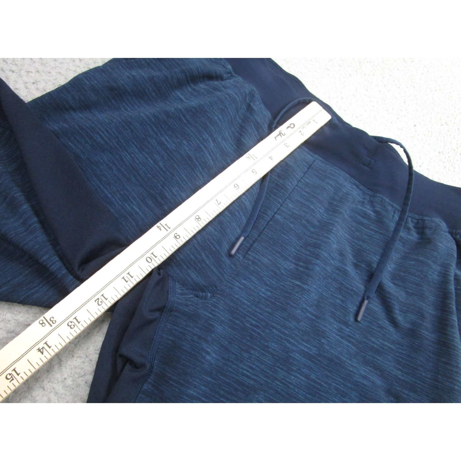 Lululemon Lululemon Shorts Mens Medium Blue Athletic Stretch Zip Pocket Drawstring Size US 31 - 5 Thumbnail