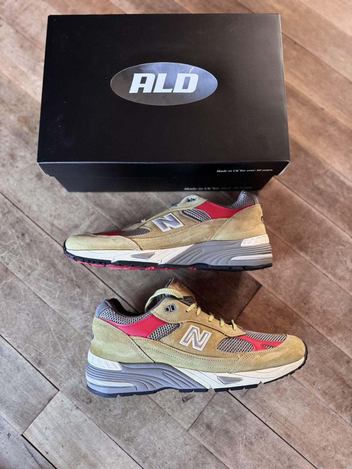 Aime Leon Dore × New Balance New balance x ALD 991 Size US 11.5 / EU 44-45 - 2 Thumbnail