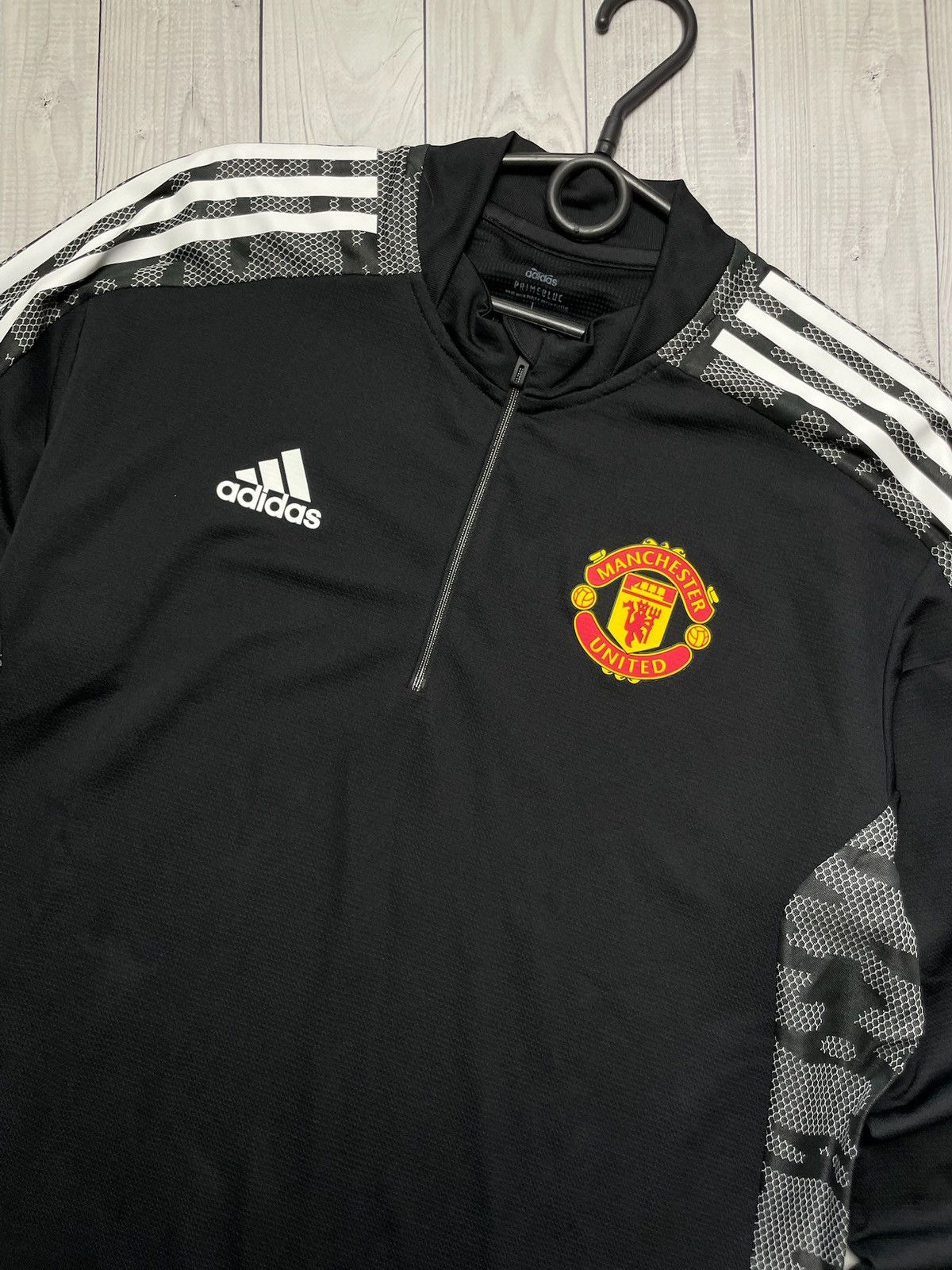 Adidas Adidas Manchester United soccer sweatshirt training L Size US L / EU 52-54 / 3 - 2 Thumbnail