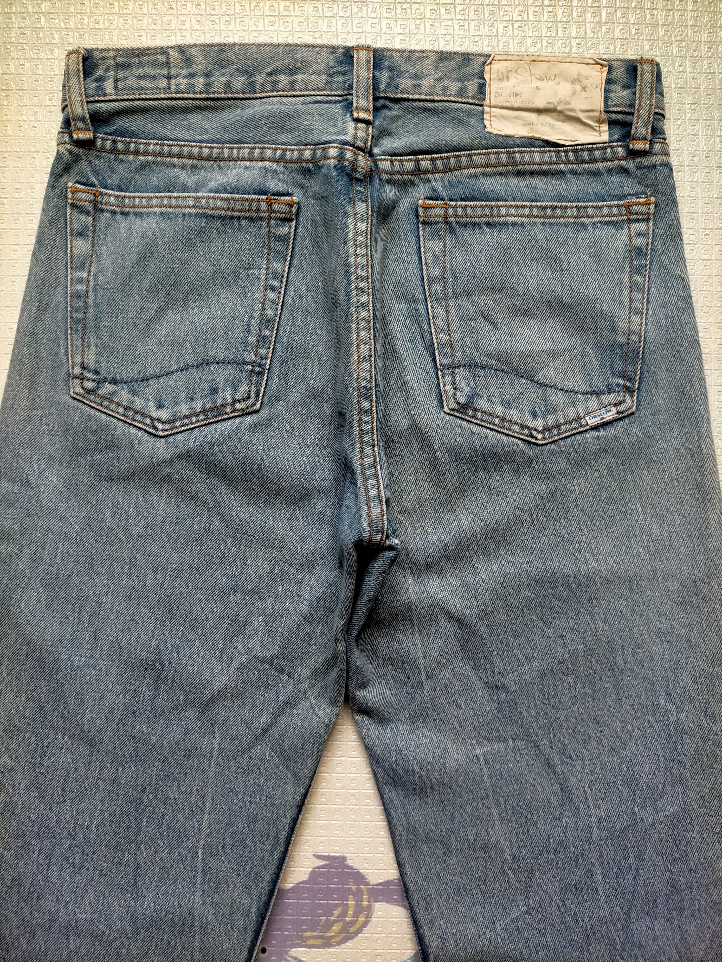Orslow Orslow Japan Button Fly Blue Jeans Size US 30 / EU 46 - 12 Thumbnail