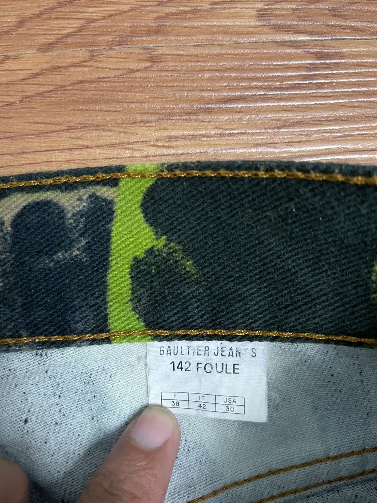 Jean Paul Gaultier AW92 Jean Paul Gaultier Faces Denim Size US 28 / EU 44 - 10 Thumbnail