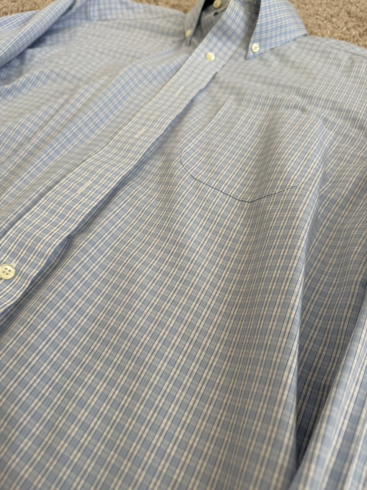 Brooks Brothers Brooks Brothers Polo Dress Shirt Size US M / EU 48-50 / 2 - 4 Thumbnail