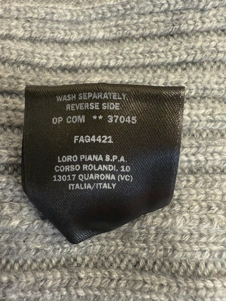 Loro Piana LORO PIANA Gray Teddy cashmere cardigan Size XS / US 0-2 / IT 36-38 - 7 Thumbnail
