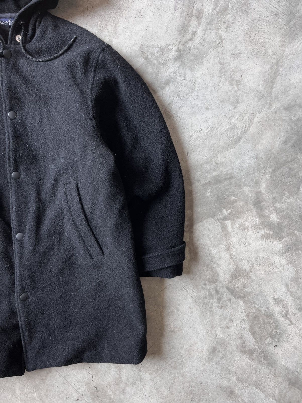 Ralph Lauren tage Ralph Lauren Wool Split Zipper "Snorkel Hood" Jacket Size US XS / EU 42 / 0 - 14 Thumbnail