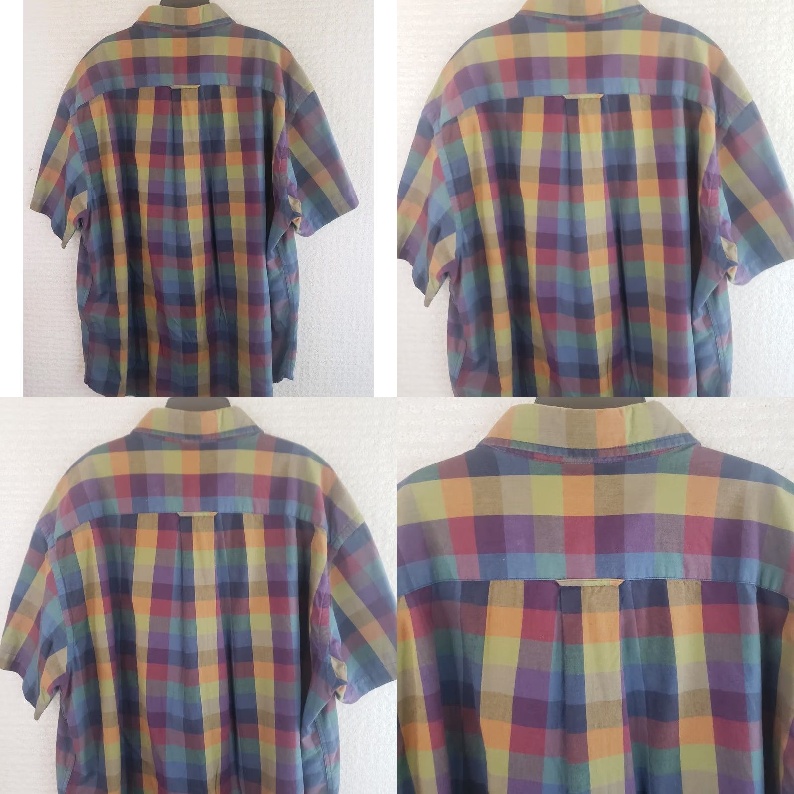 Orvis Orvis Men XX L Short Sleeve Button-Up Shirt Multicolor Cotton Plaid Outdoor Casual Button-Down Collar Men’s Xxl Regular Fit Size US XXL / EU 58 / 5 - 8 Thumbnail