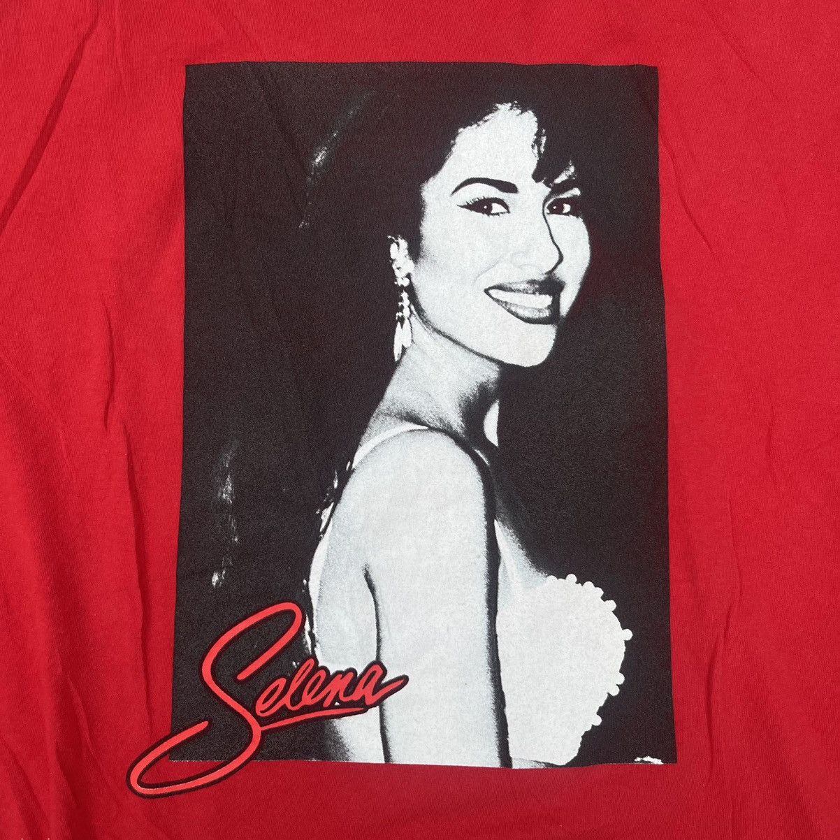 Band Tees Vintage 90s Selena Quintanilla Memorial T shirt Size US L / EU 52-54 / 3 - 2 Thumbnail
