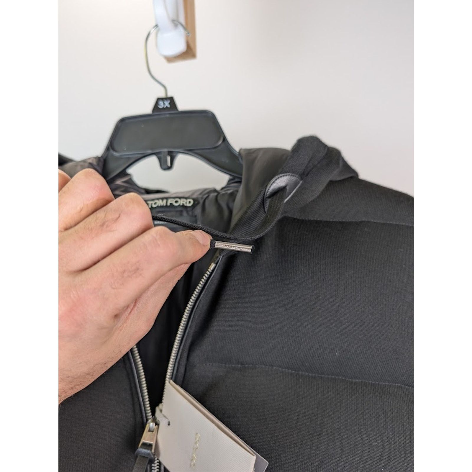 Tom Ford o1rshd1 Hooded Down Jacket in Black Size US M / EU 48-50 / 2 - 9 Thumbnail
