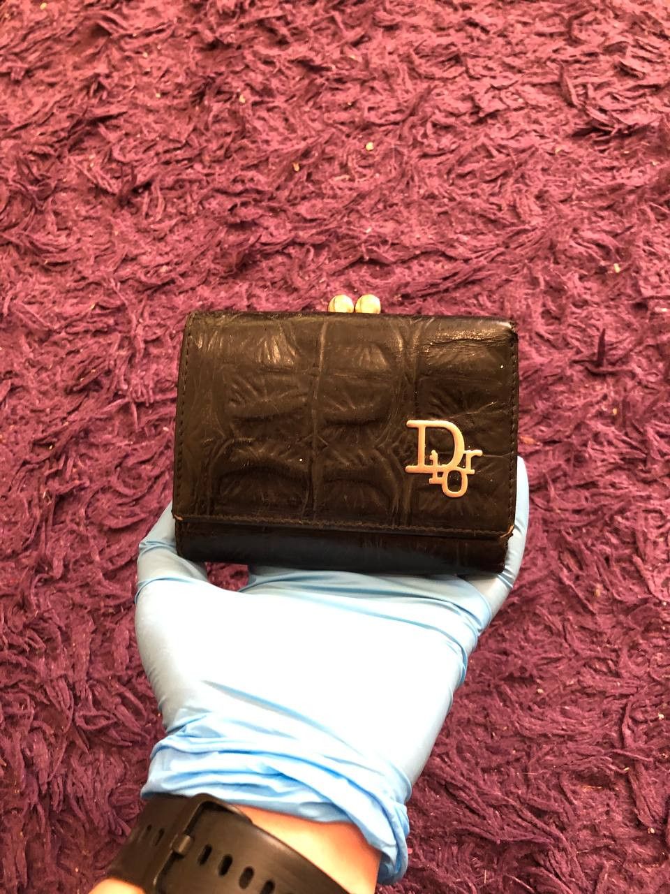 Christian Dior Monsieur Vintage Christian Dior Logo Leather Wallet Size ONE SIZE - 13 Thumbnail