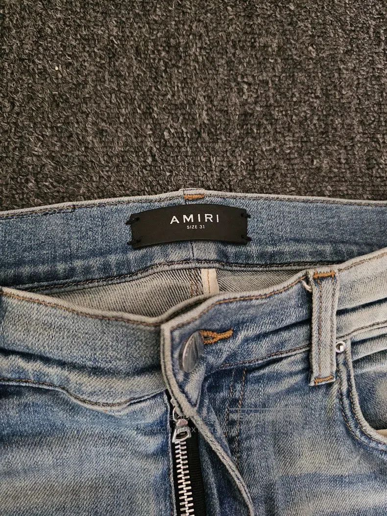 Amiri Amiri Distressed Denim Jeans. Size US 31 - 5 Thumbnail