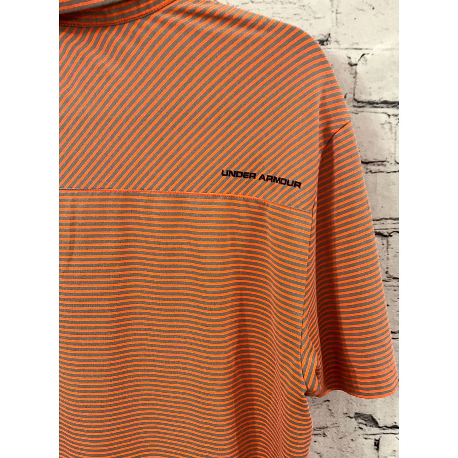 Under Armour UNDER ARMOUR MENS PERFORMANCE TOP SHIRT SMALL ORANGE SHORT SLEEVE CREW NECK LOGO ACTIVEWEAR GYM & TRAINING Size US S / EU 44-46 / 1 - 5 Thumbnail
