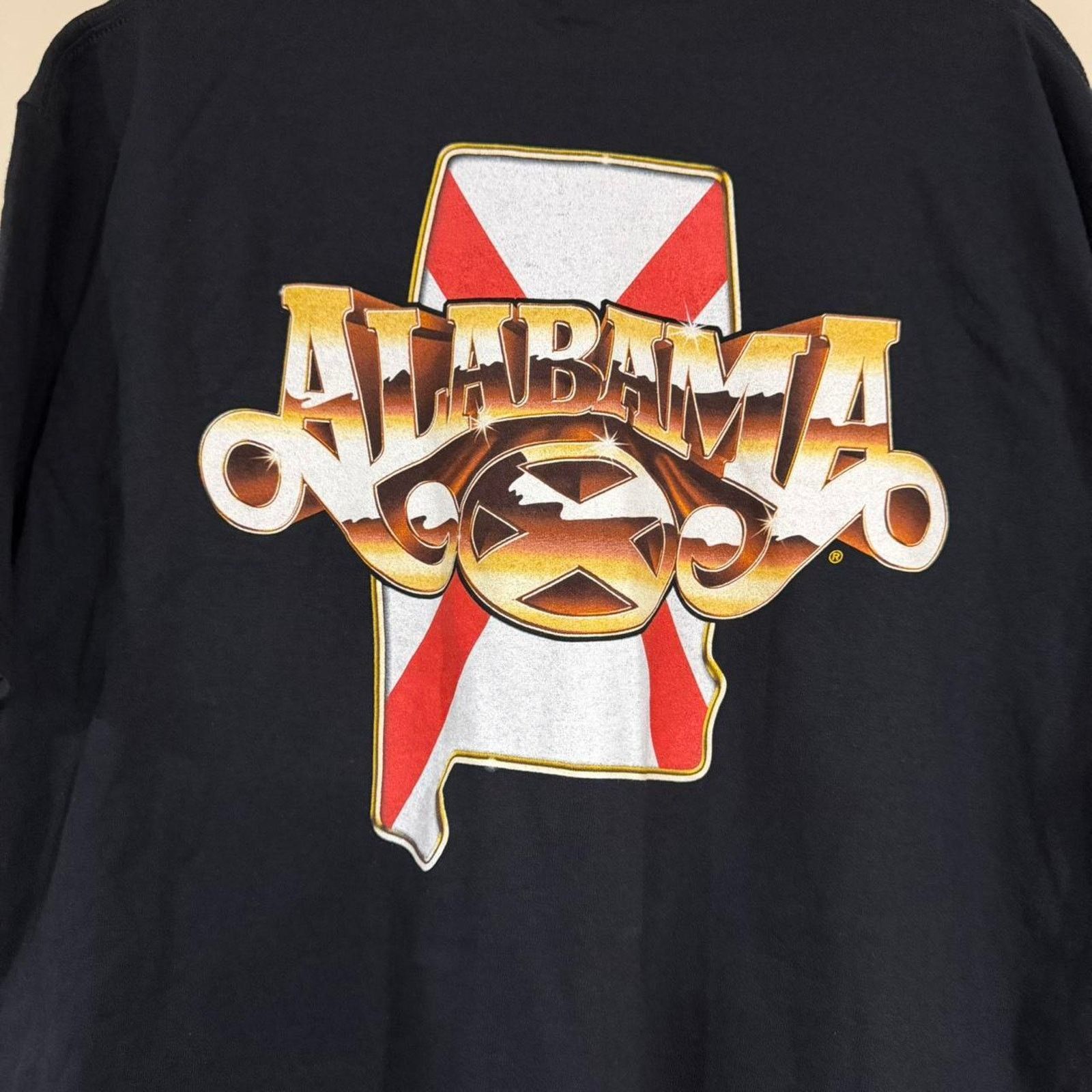 Anvil Vintage Alabama Band Shirt Size US XL / EU 56 / 4 - 4 Thumbnail