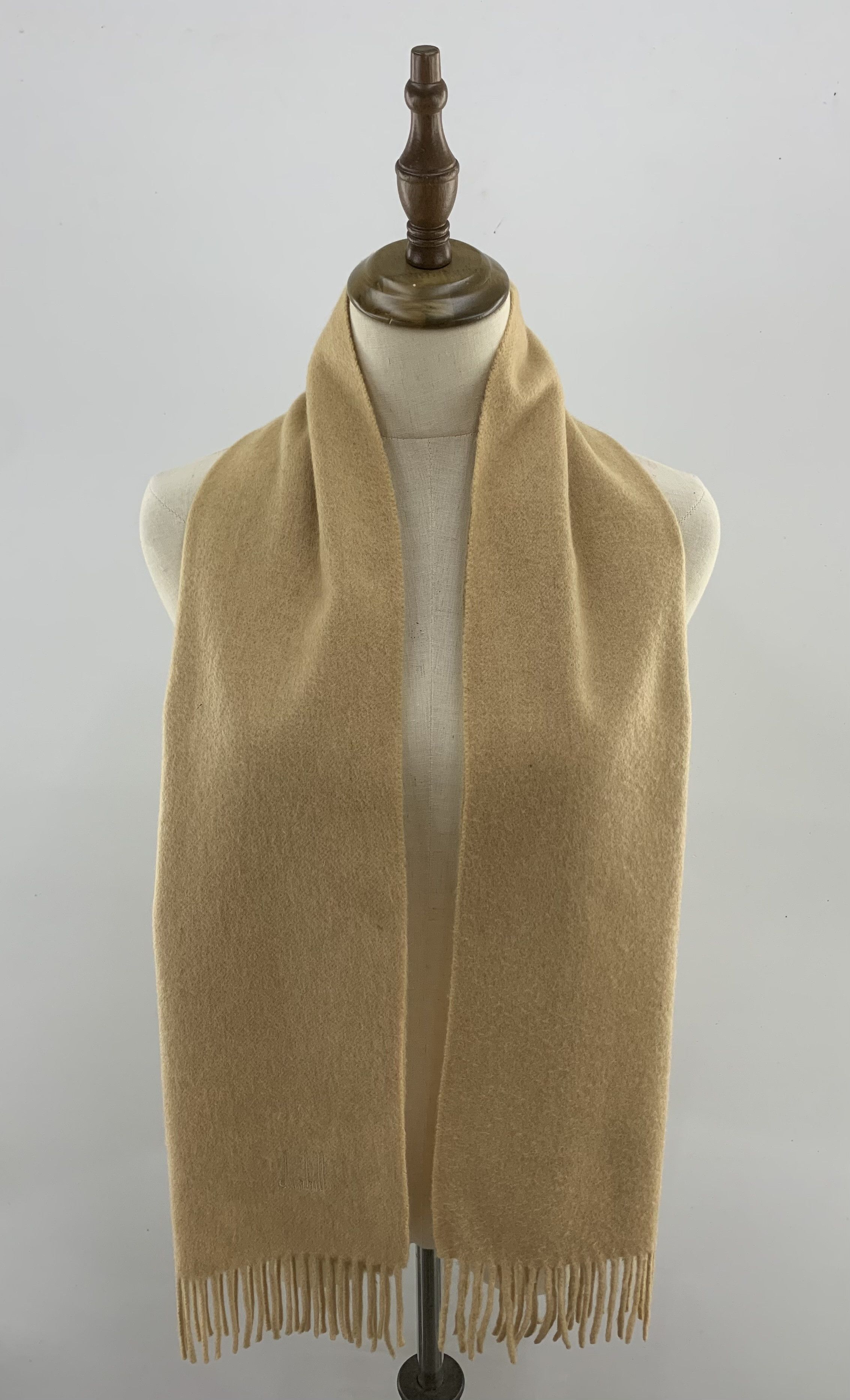 Alfred Dunhill Dunhill Scarf Cashmere Muffler Neck Wrap BL2097 Size ONE SIZE - 1 Thumbnail