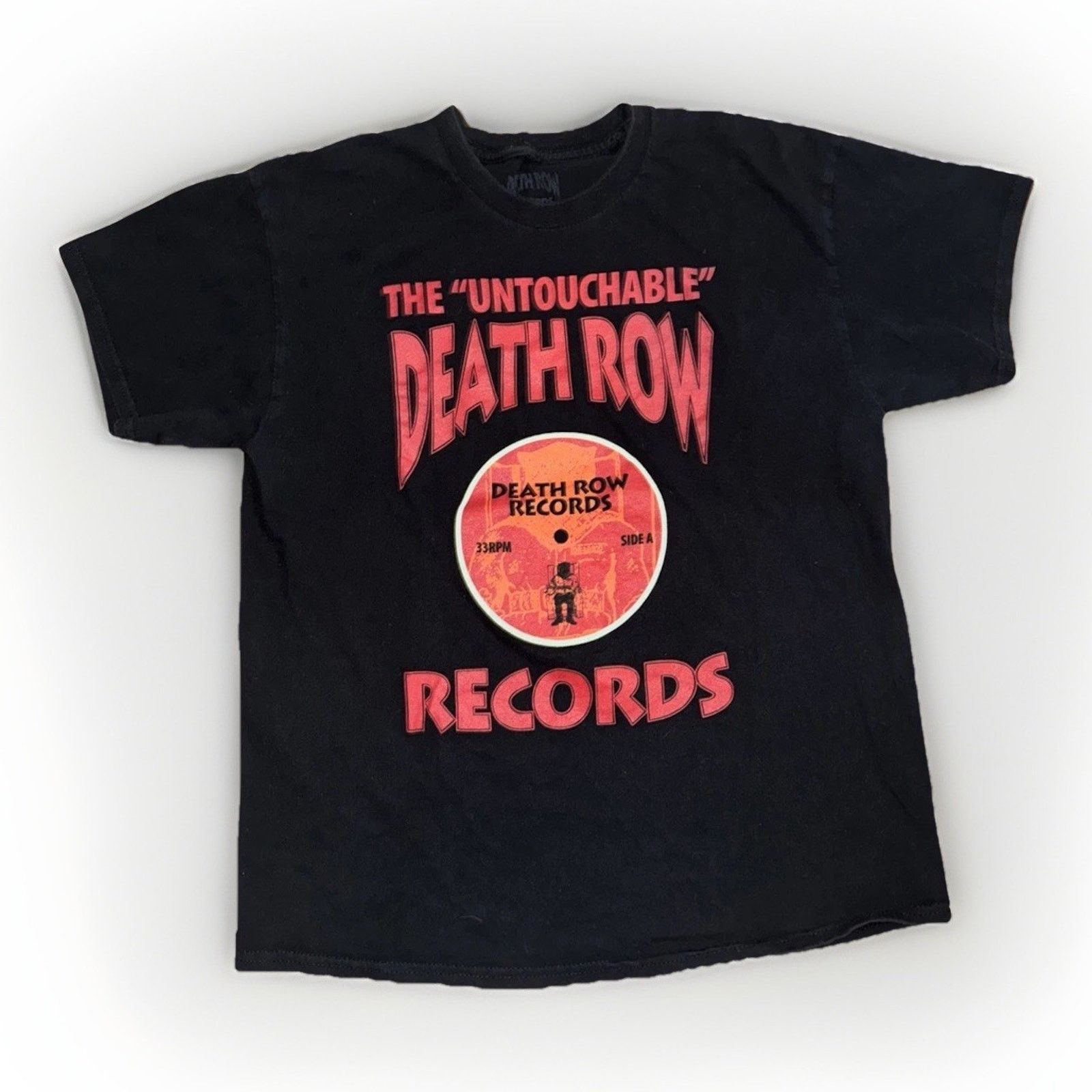 Band Tees × Snoop Dogg Death Row Records Graphic T-Shirt Men’s L Black Rap Tee Size US L / EU 52-54 / 3 - 1 Thumbnail