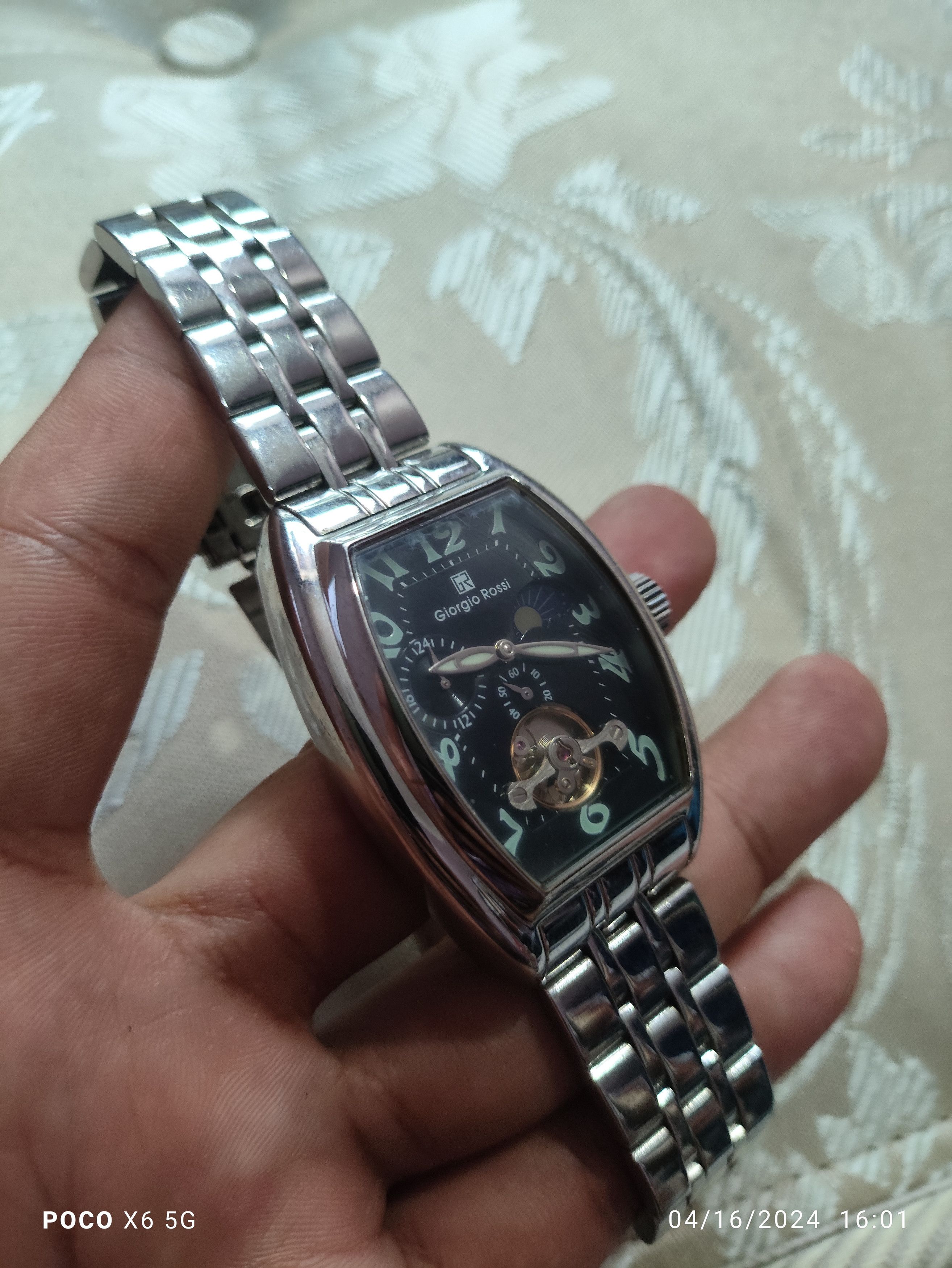 Japanese Brand × Vintage Vintage Luxury Automatic GIORGIO ROSSI (GR0008) JAPAN WATCH Size ONE SIZE - 6 Thumbnail