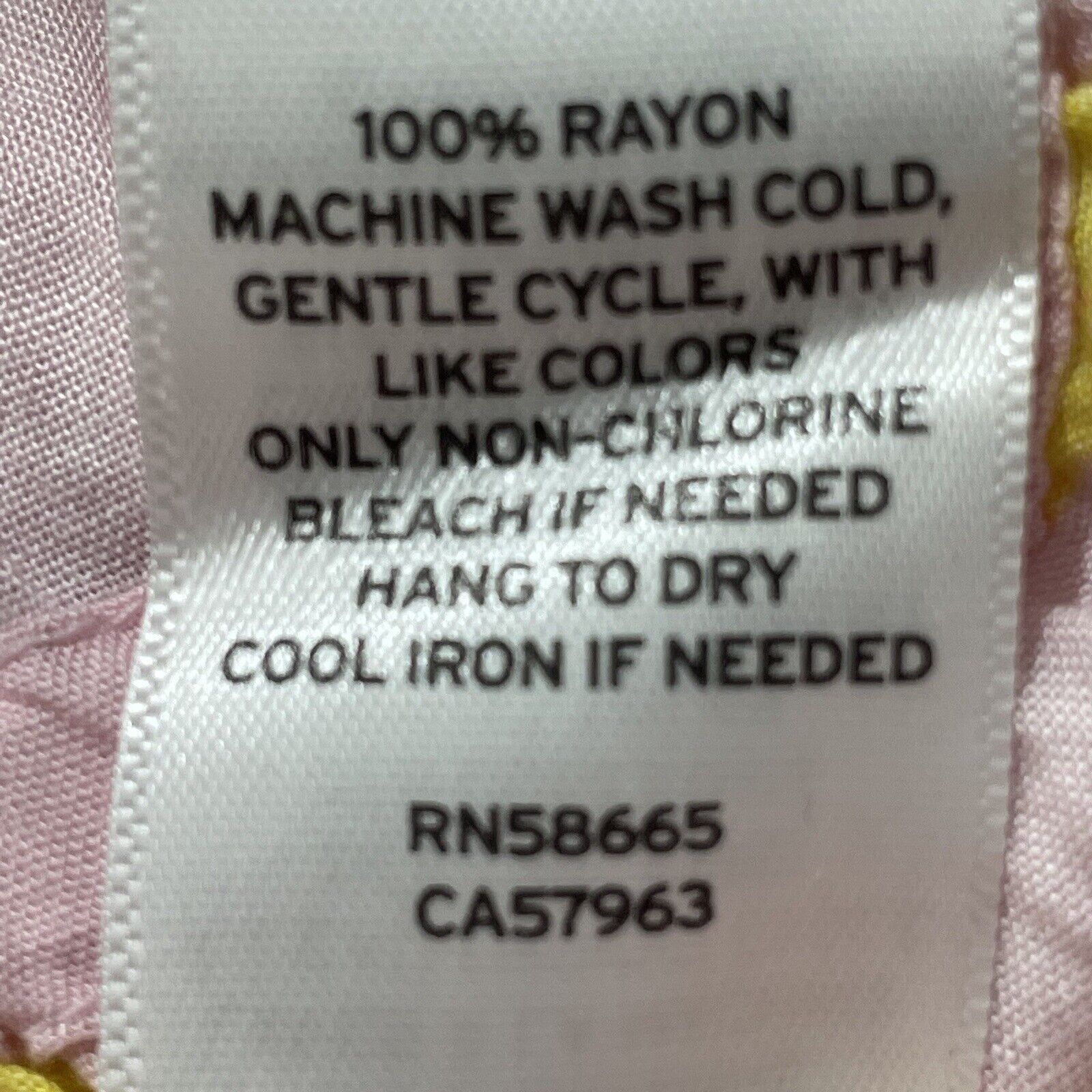 Nordstrom BP Tube Top Pink Multi Textile Floral Smocked Strapless Size M / US 6-8 / IT 42-44 - 7 Thumbnail