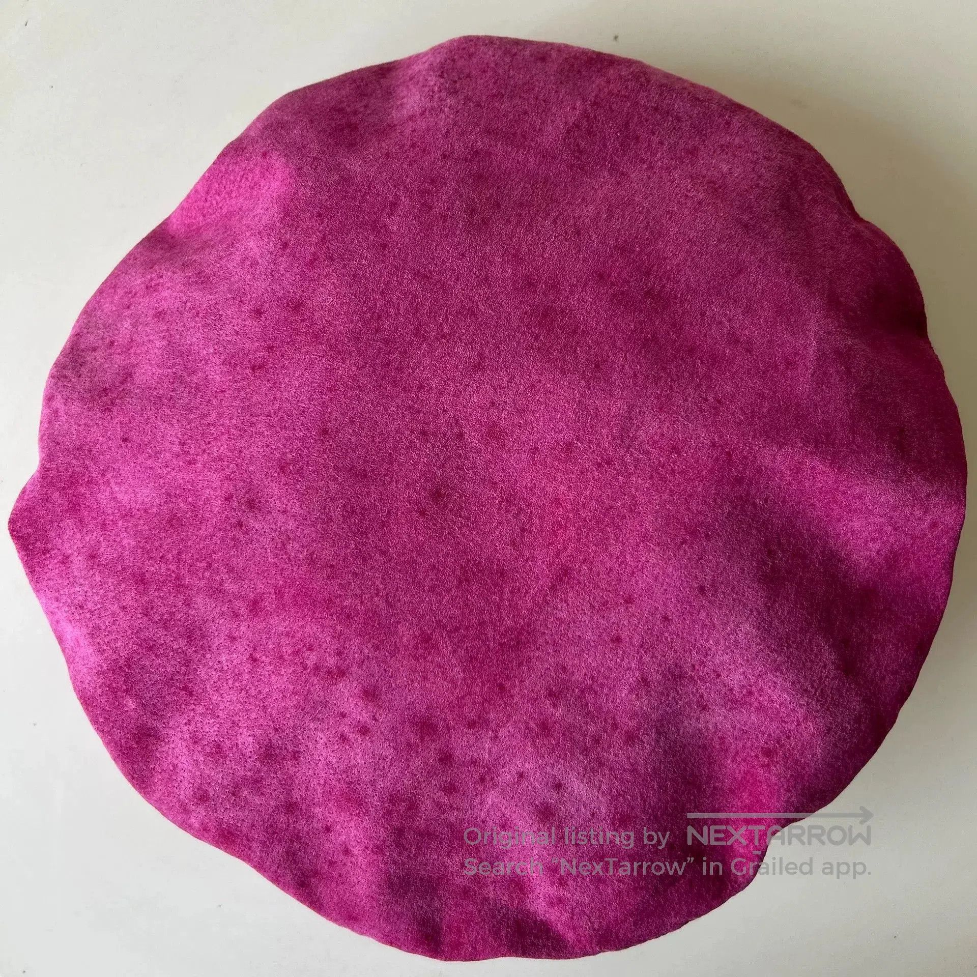 Vivienne Westwood vintage pink suede beret cap. Size ONE SIZE - 7 Thumbnail