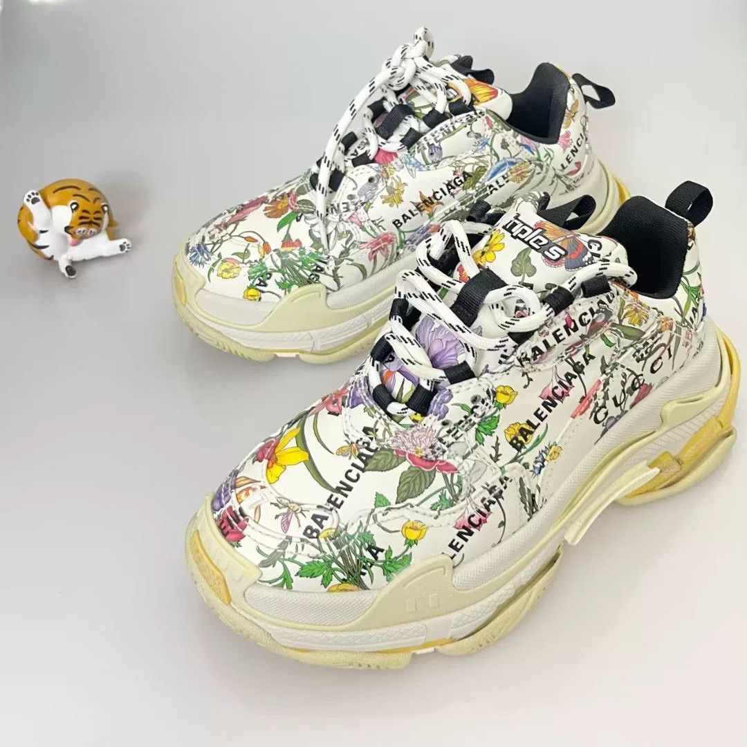 Balenciaga Balenciaga x Gucci Floral Item Size US 6 / IT 36 - 1 Thumbnail