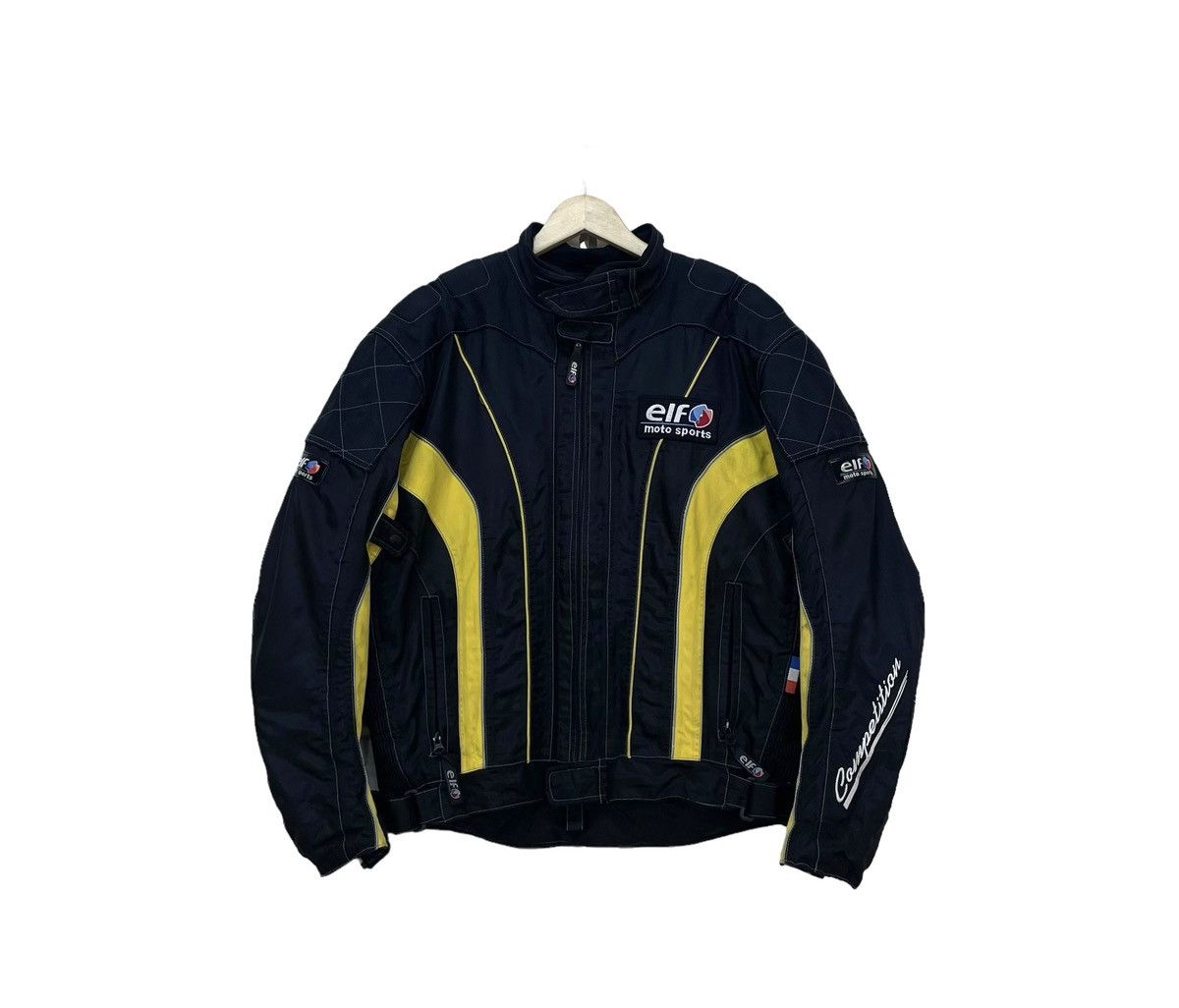 YELLOW CORN 💥Racing Team Elf Competition Motorcycle Biker Jacket Size US M / EU 48-50 / 2 - 1 Thumbnail