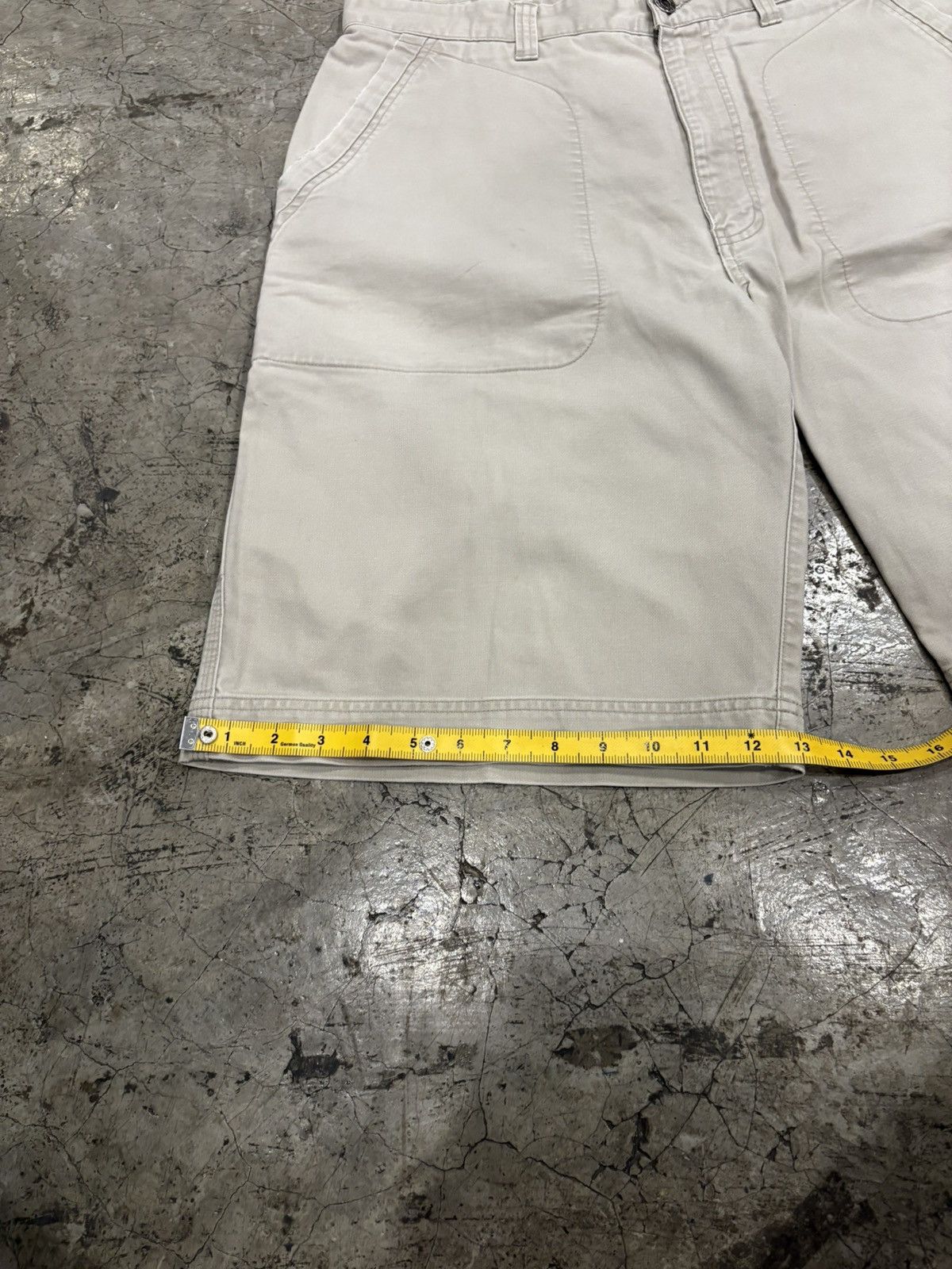 Nike ACG Vintage Nike ACG Beige Cargo Shorts Size US 36 / EU 52 - 18 Thumbnail