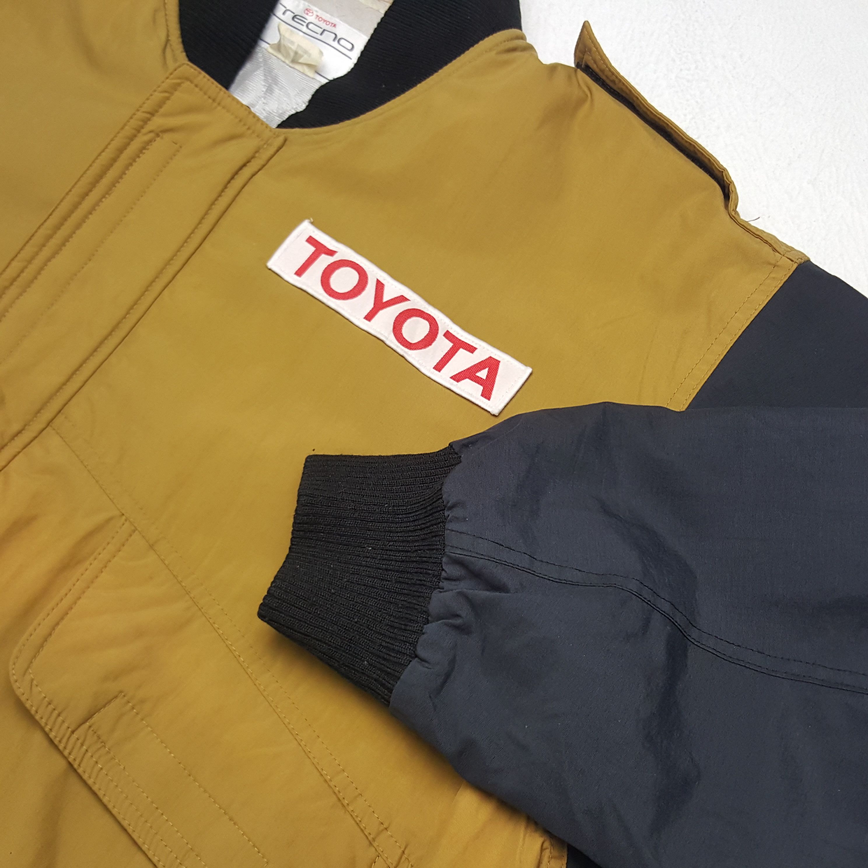 Japanese Brand × Vintage Vintage Toyota Tecno Japanese Racing Team Jacket Size US XL / EU 56 / 4 - 8 Thumbnail