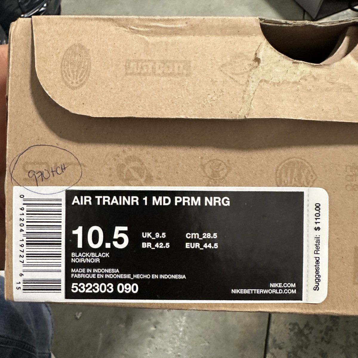 Nike Nike Air Trainer 1 Md Prm Nrg “BB51 Pack” 2012 Size US 10.5 / EU 43-44 - 8 Thumbnail