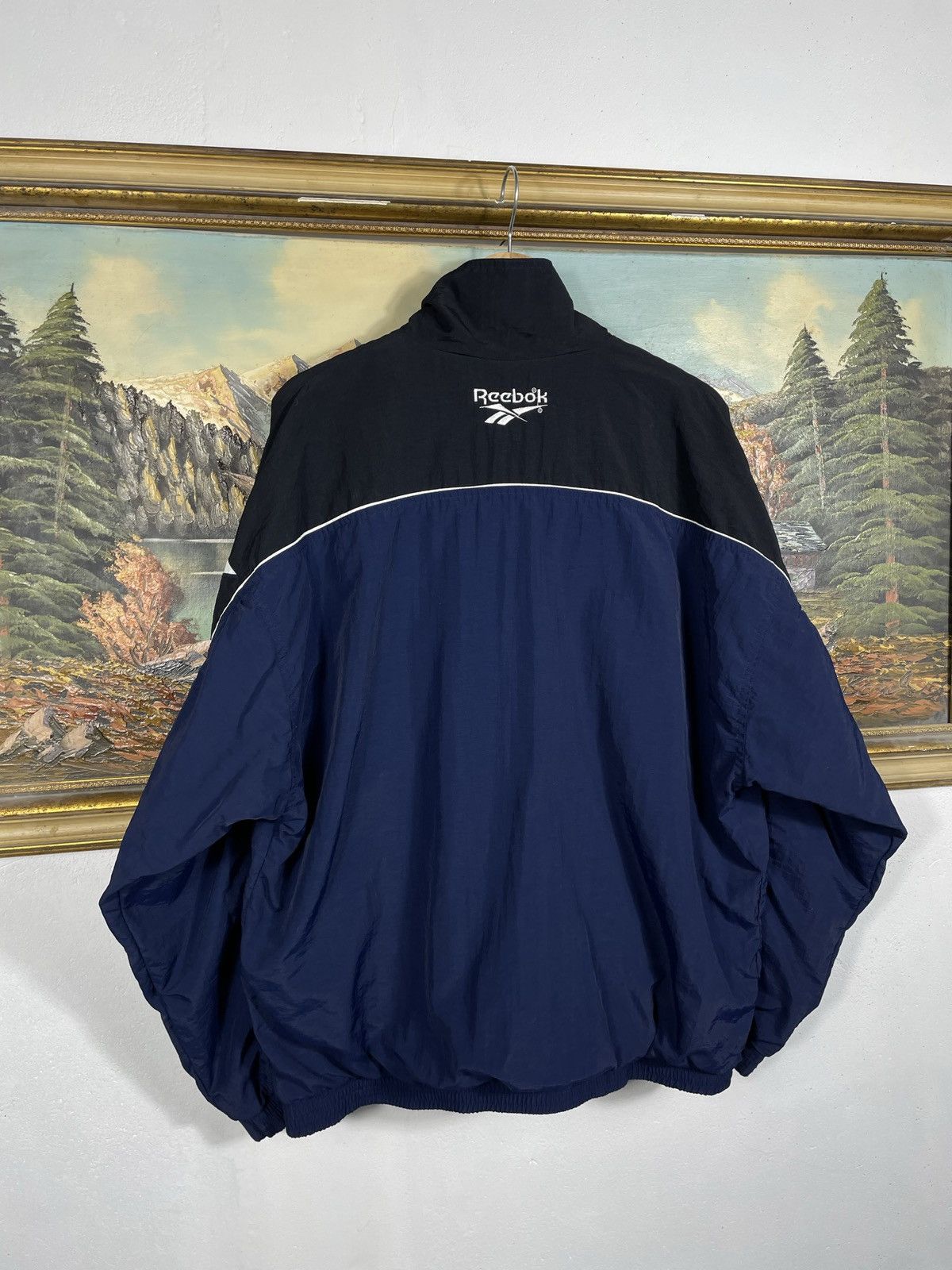 Reebok × Vintage Reebok retro 00s y2k jacket hiphop rap swag drip baggy loose Size US M / EU 48-50 / 2 - 8 Thumbnail