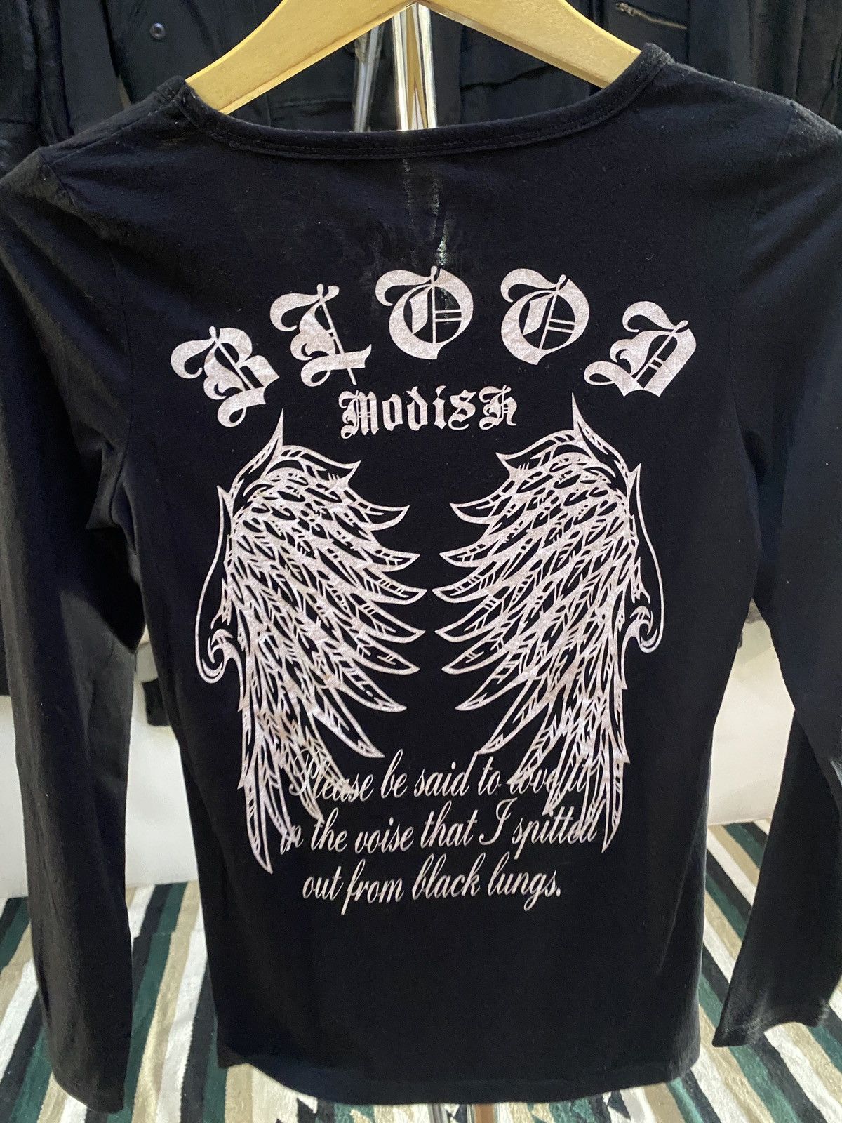 Japanese Brand Japanese Embrace Poem LGB Style Longsleeve Tee M Size US M / EU 48-50 / 2 - 9 Thumbnail