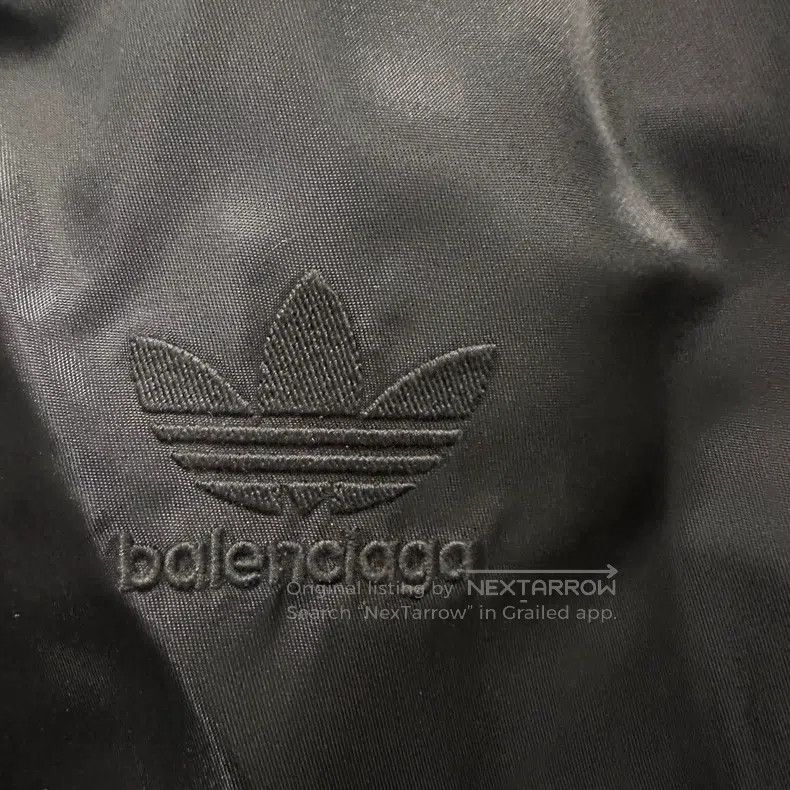 Balenciaga Balenciaga Adidas Co-branded Striped Bomber Jacket Size US M / EU 48-50 / 2 - 4 Thumbnail