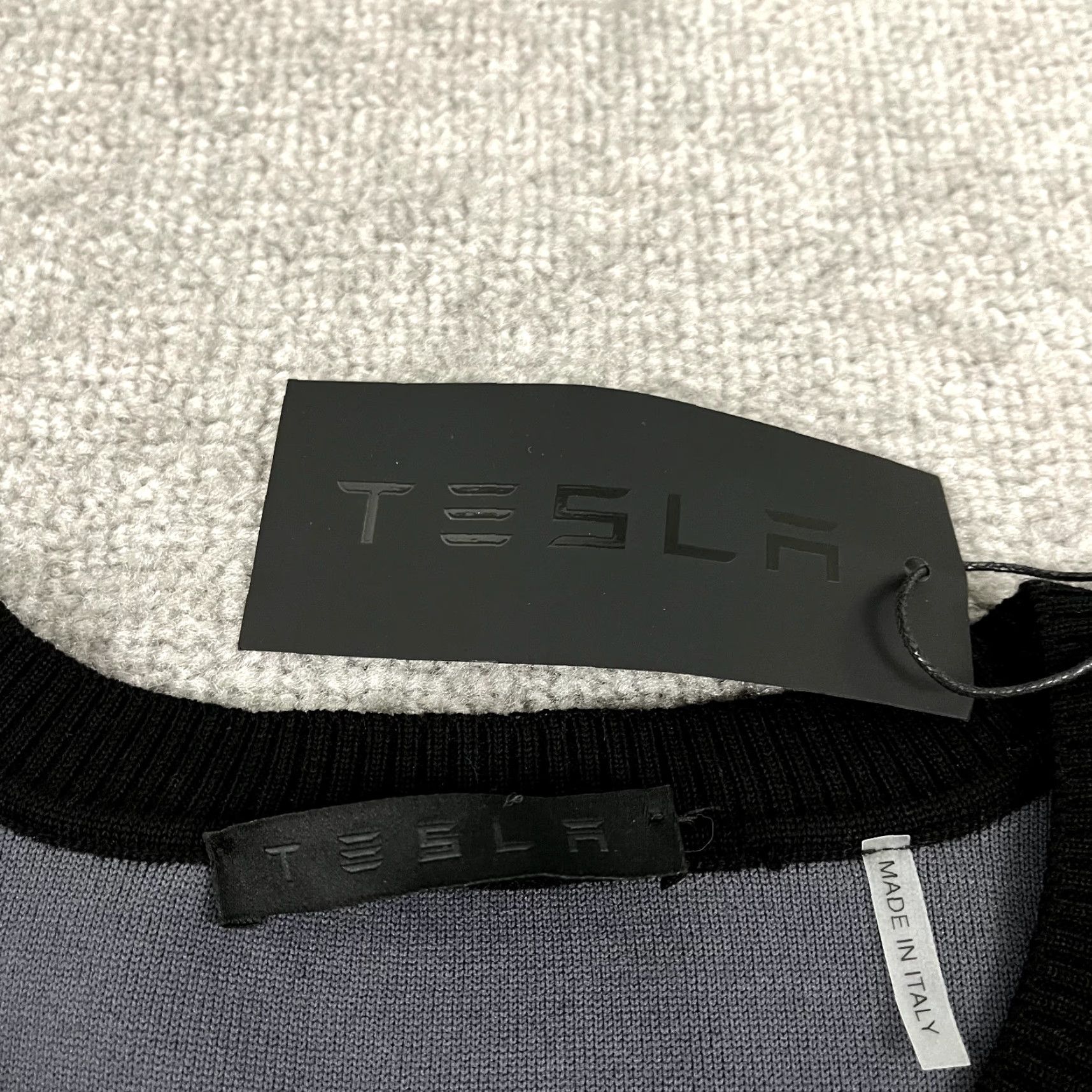 Vintage VINTAGE Tesla Sweater Men's 2XL Crewneck Wool Blend Black Pullover Casual Winter Size US XXL / EU 58 / 5 - 3 Thumbnail