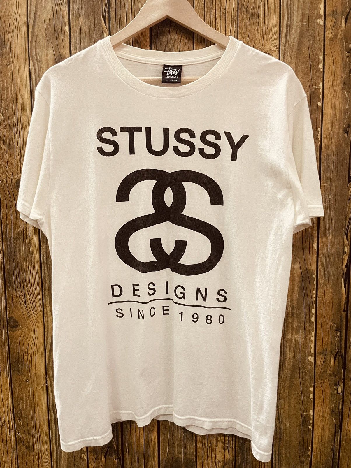 Stussy STUSSY PIGMENT BLACK LOGO TEE T-SHIRT M Size US M / EU 48-50 / 2 - 1 Thumbnail