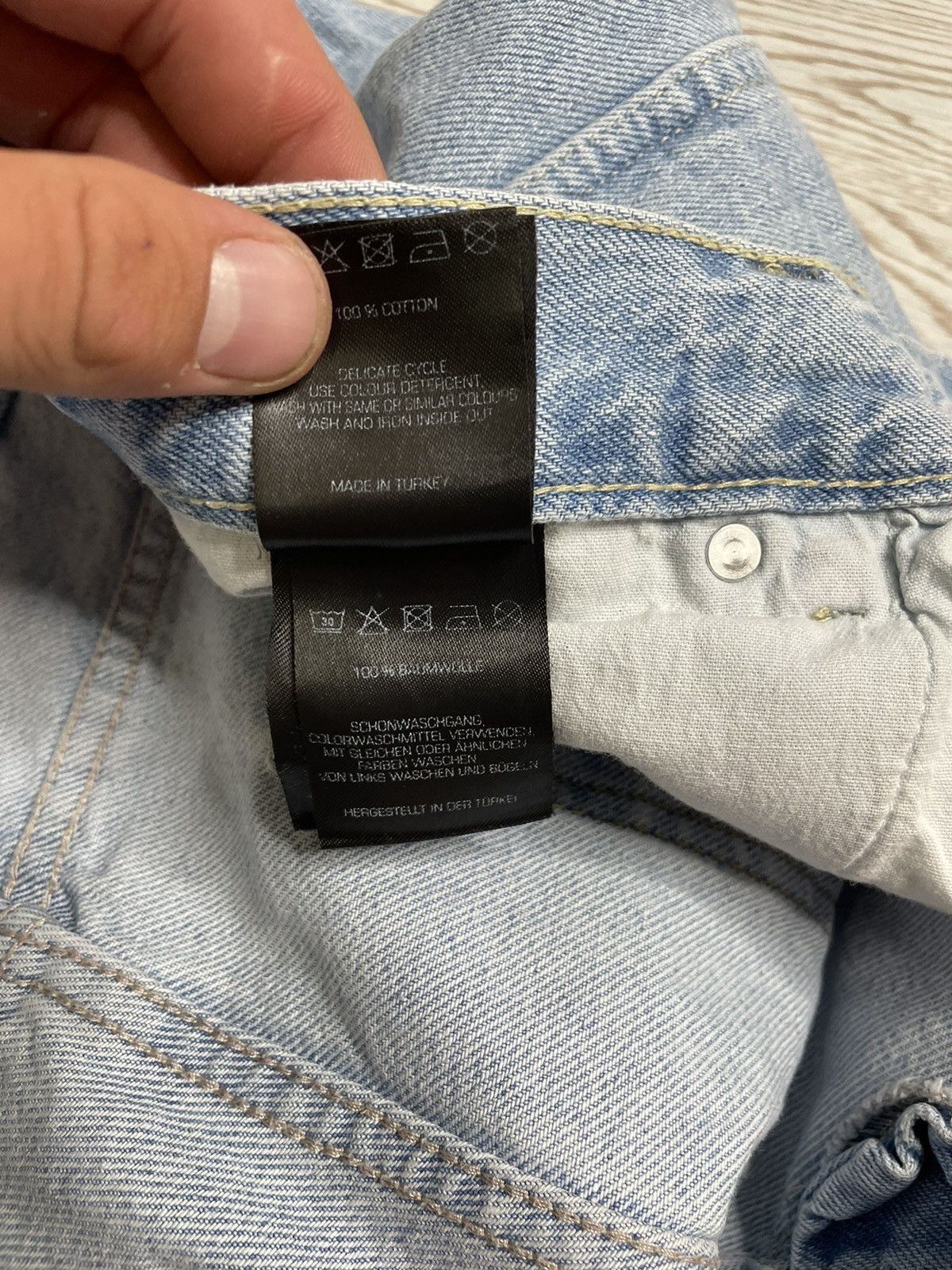 Japanese Brand × Karl Kani Karl Kani Hip Hop denim jeans joggers embroidered logo Size US 34 / EU 50 - 14 Thumbnail