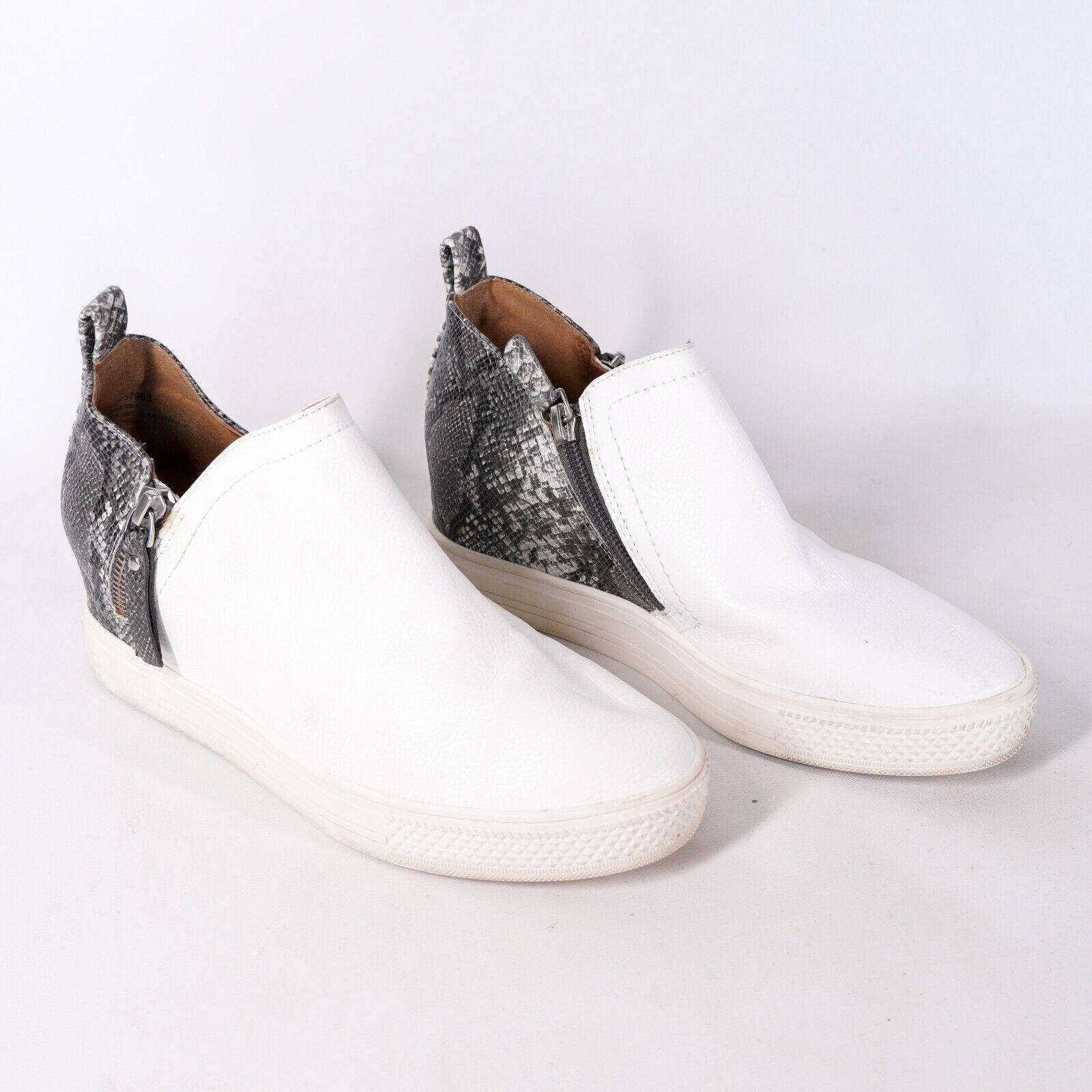 Other Reptile Snake Skin Shoes Sneakers w/ Zippers Women's 5 1/2M Size US 5.5 / IT 35.5 - 1 Thumbnail