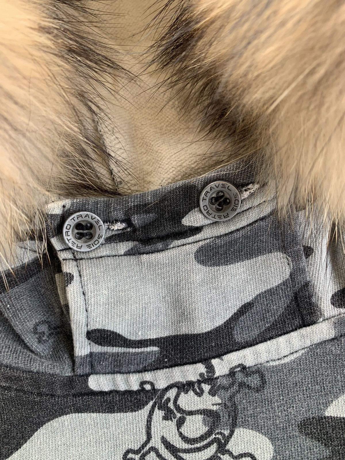 Japanese Brand Japanese S.Plus Fur Hoodie Ifsixwasnine Lgb Style Size US M / EU 48-50 / 2 - 8 Thumbnail