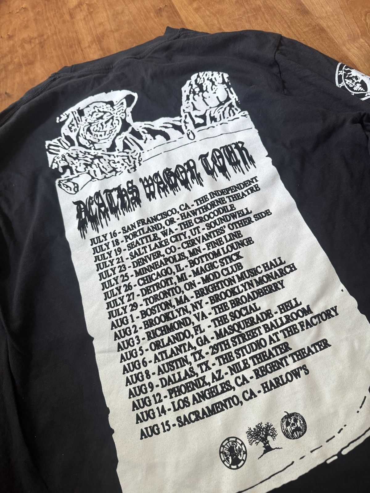 Haunted Mound Haunted Mound Death Wagon Tour longsleeve Size US L / EU 52-54 / 3 - 4 Thumbnail