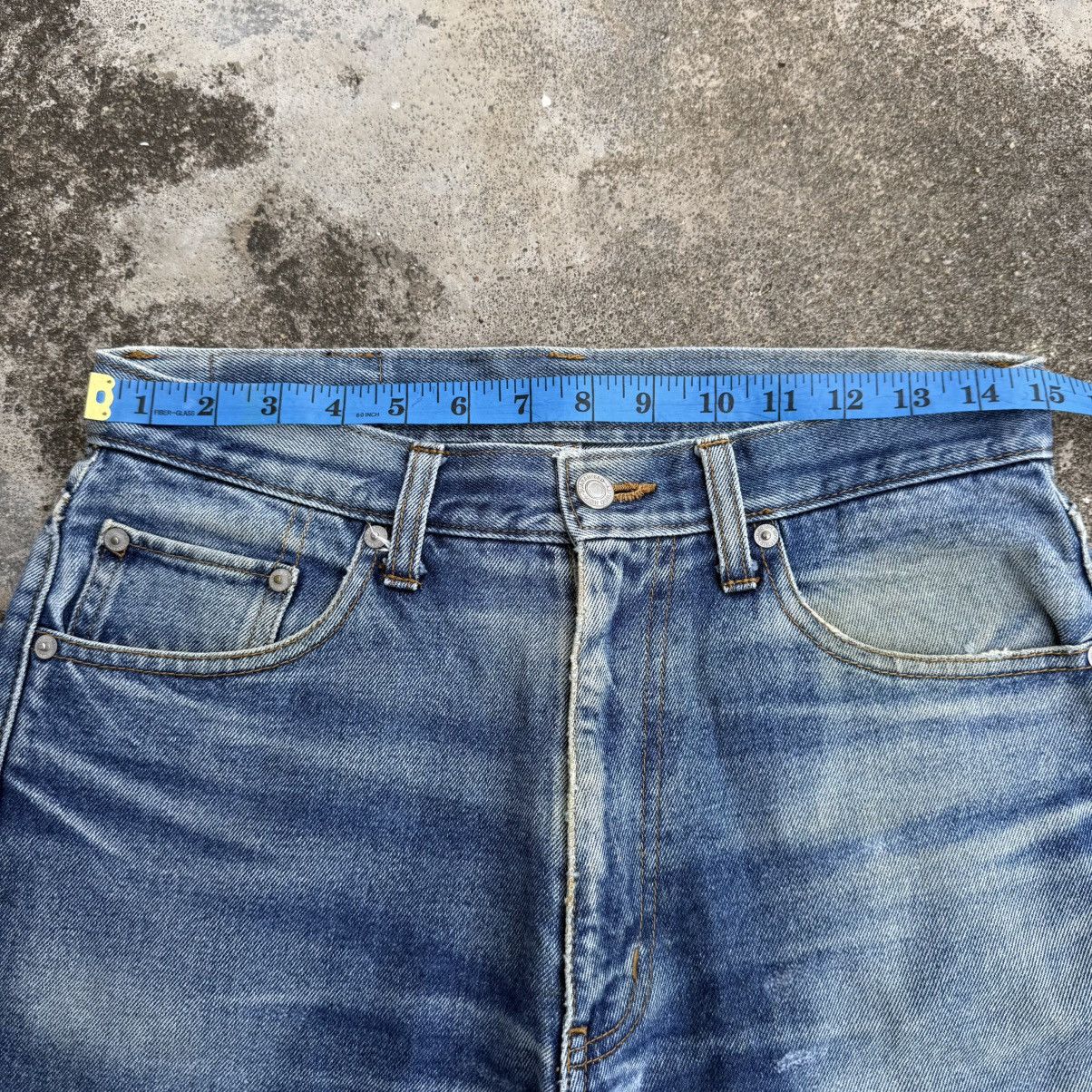 Japanese Brand Vintage OutGear Faded Mud washer Denim Jean Pants W30 Size US 30 / EU 46 - 4 Thumbnail