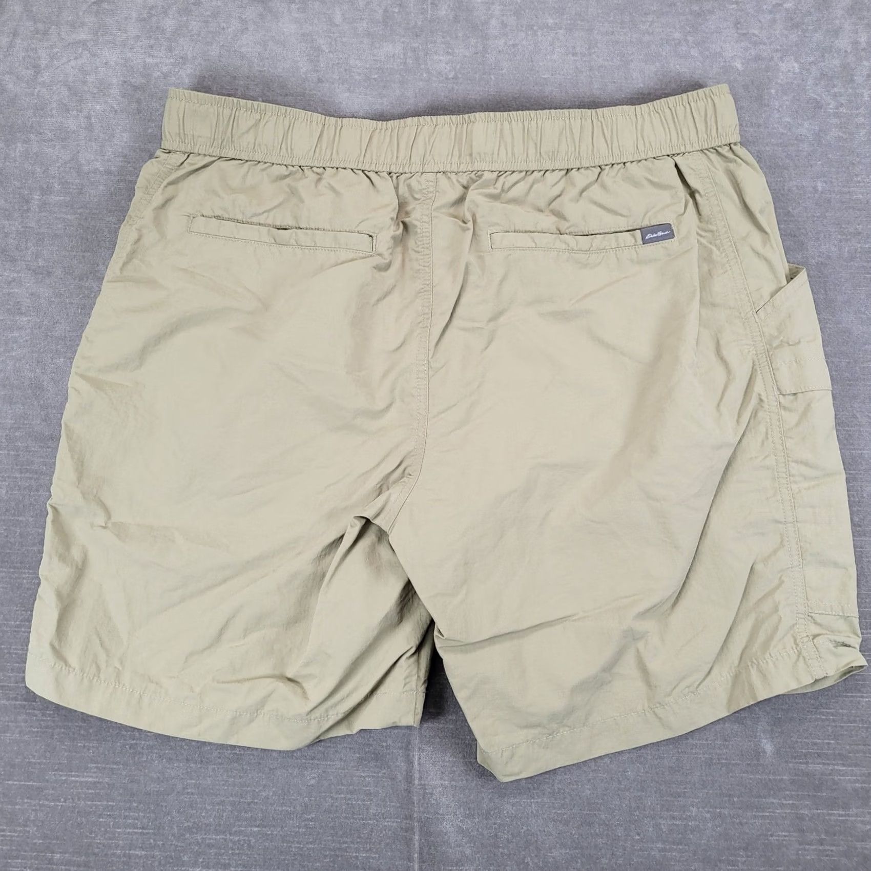 Eddie Bauer Eddie Bauer Mens Cargo Shorts L Khaki Outdoor Utility Belted Size US 36 / EU 52 - 6 Thumbnail