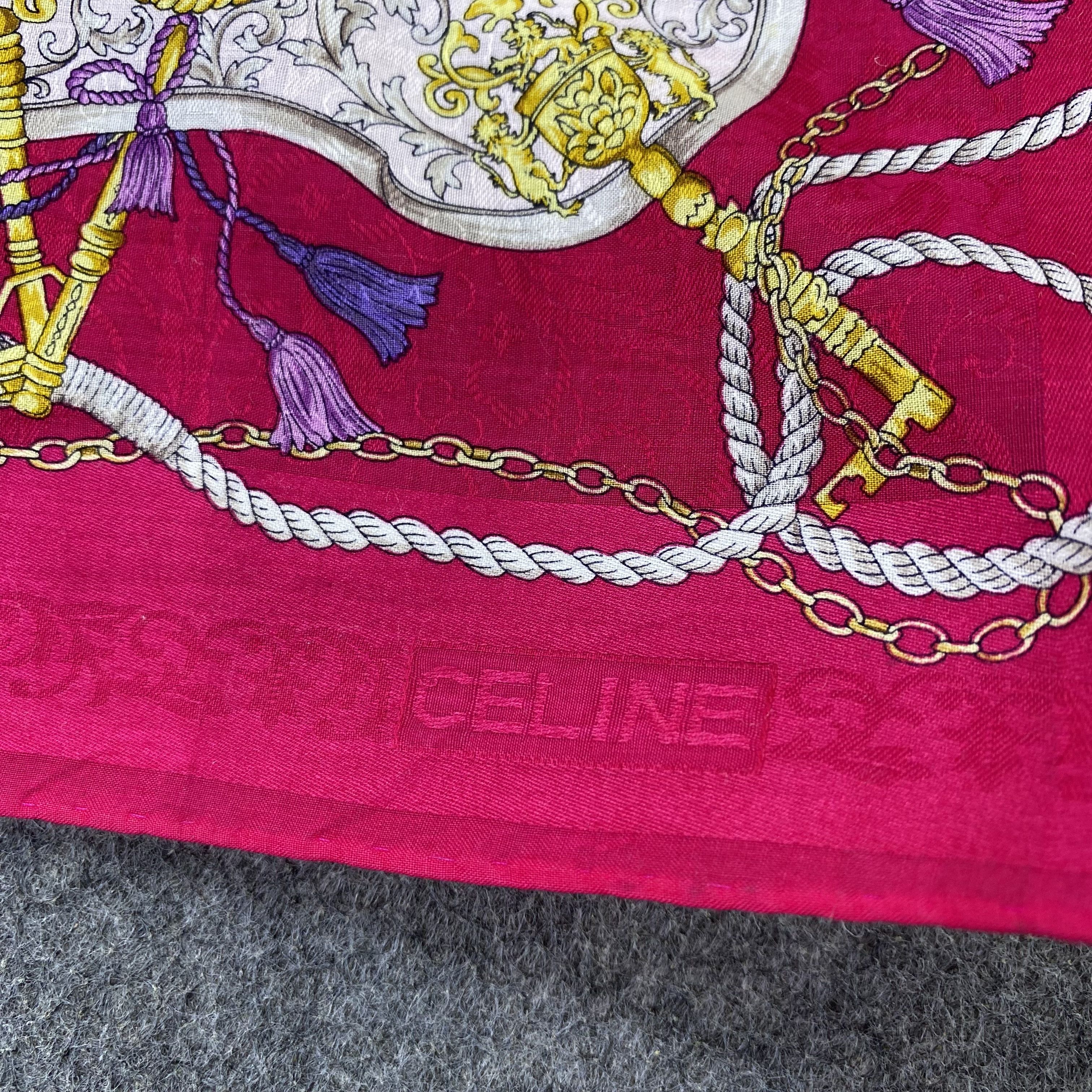 Celine Celine Handkerchief / Bandana / Neckerchief-B2125 Size ONE SIZE - 7 Thumbnail