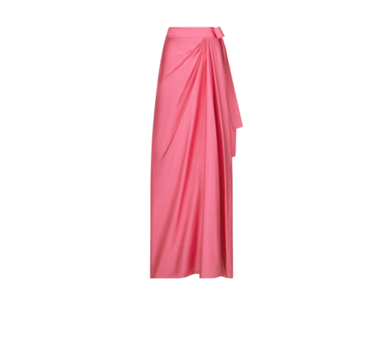 image of Dior O1Bcso1Str0524 Warp Skirt In Pink, Women's (Size 30)